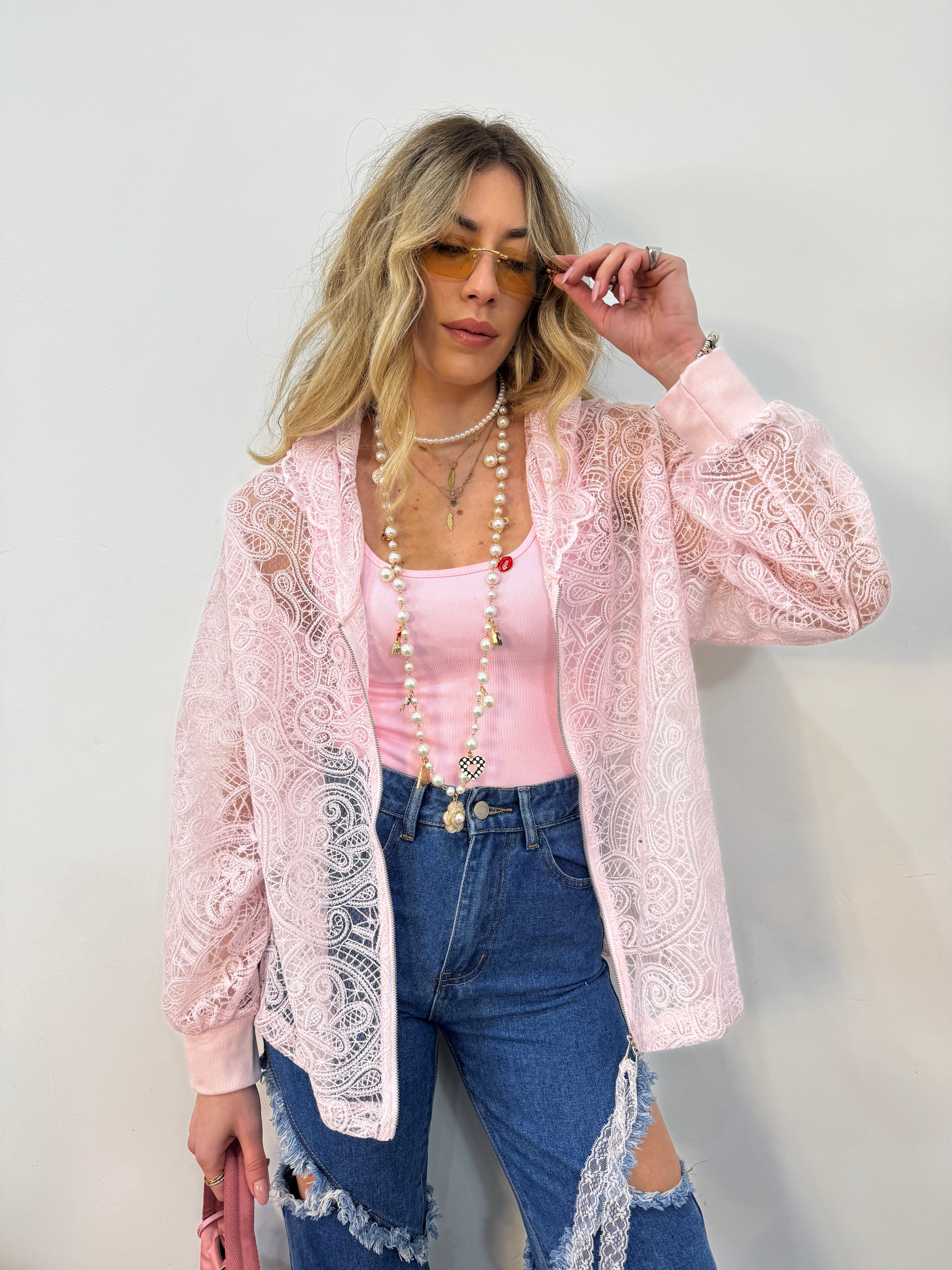 Bomber macrame