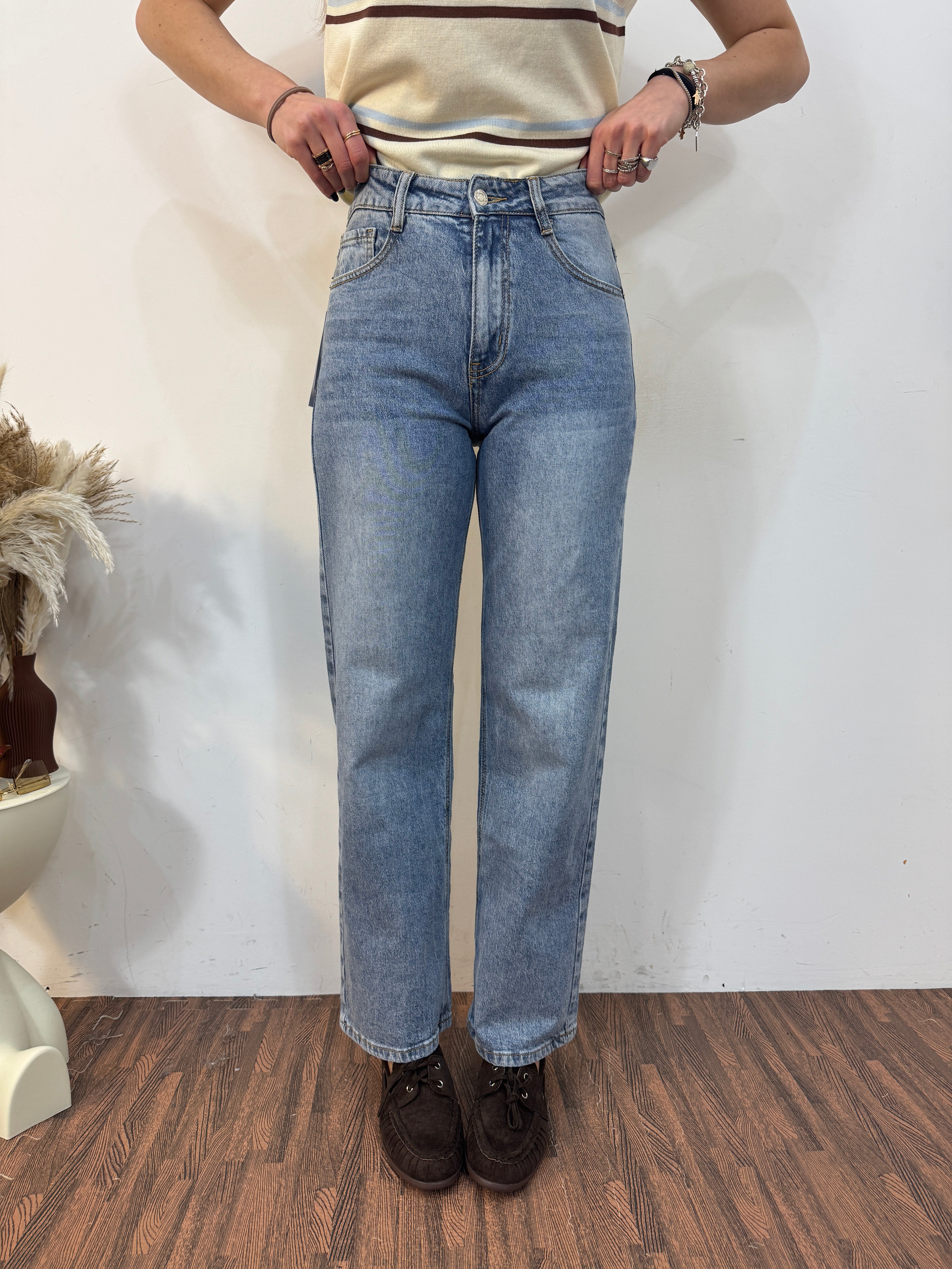 Jeans tasca gioiello