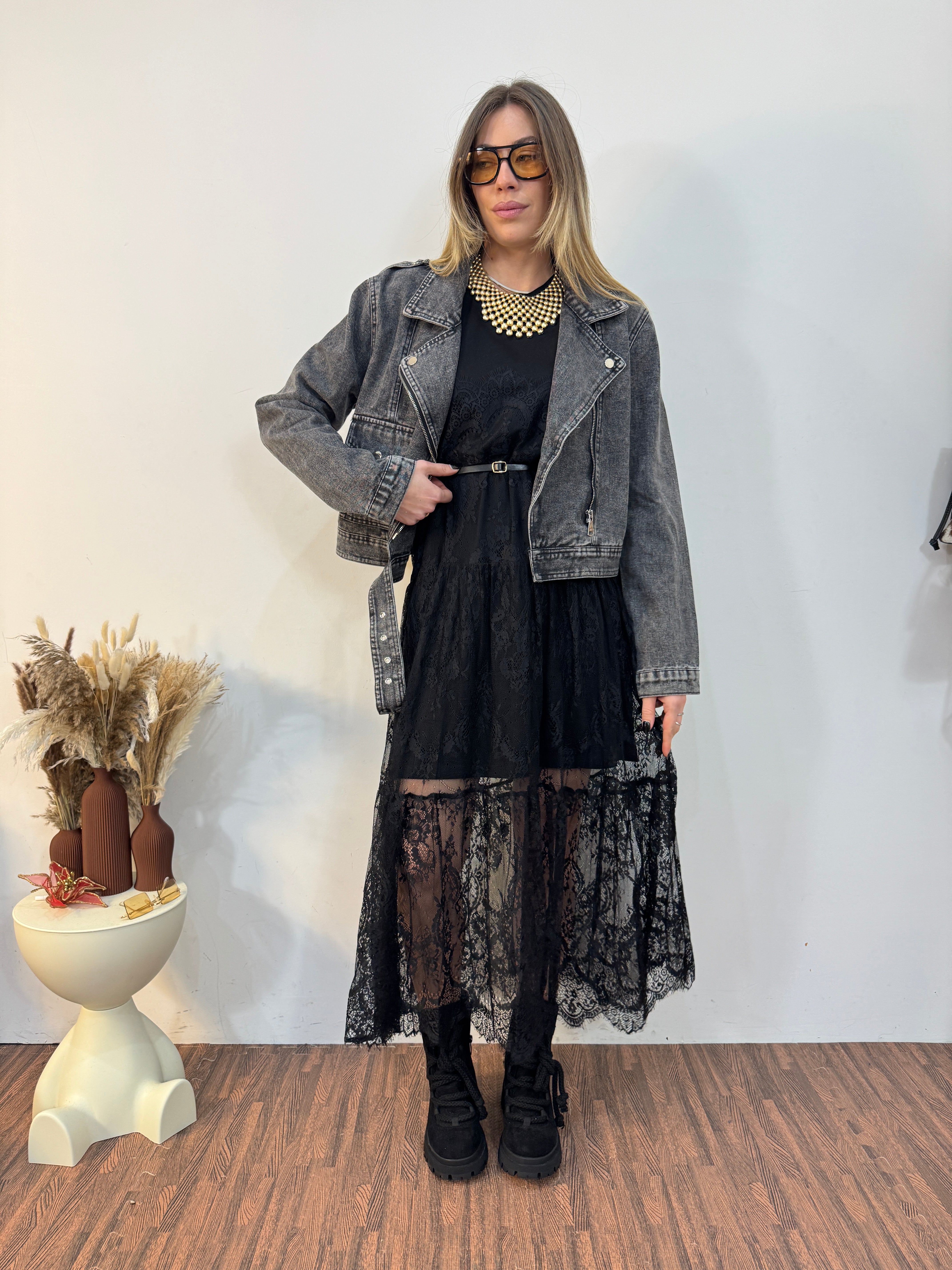 Chiodo denim