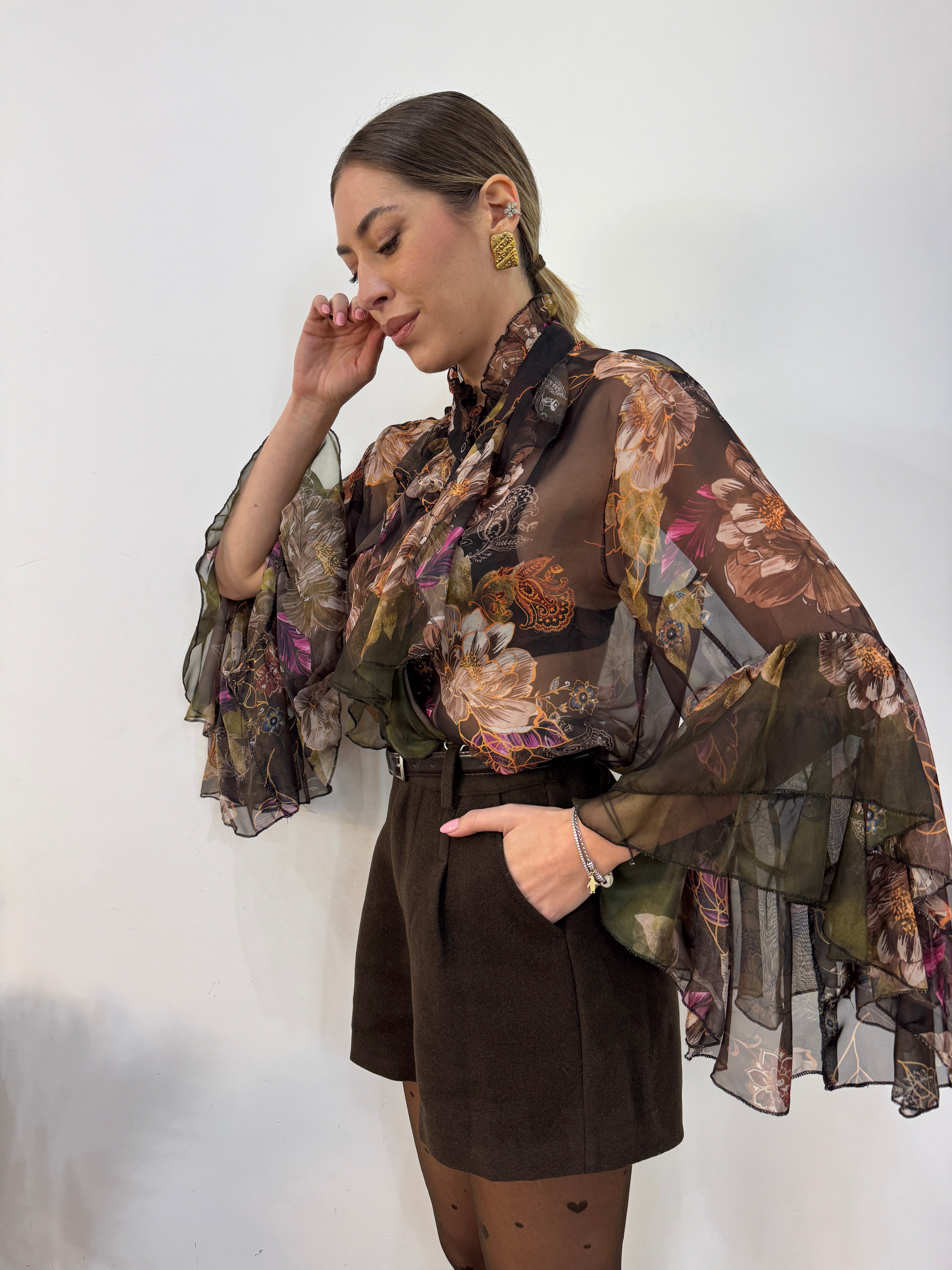 Camicia Fiori d’inverno