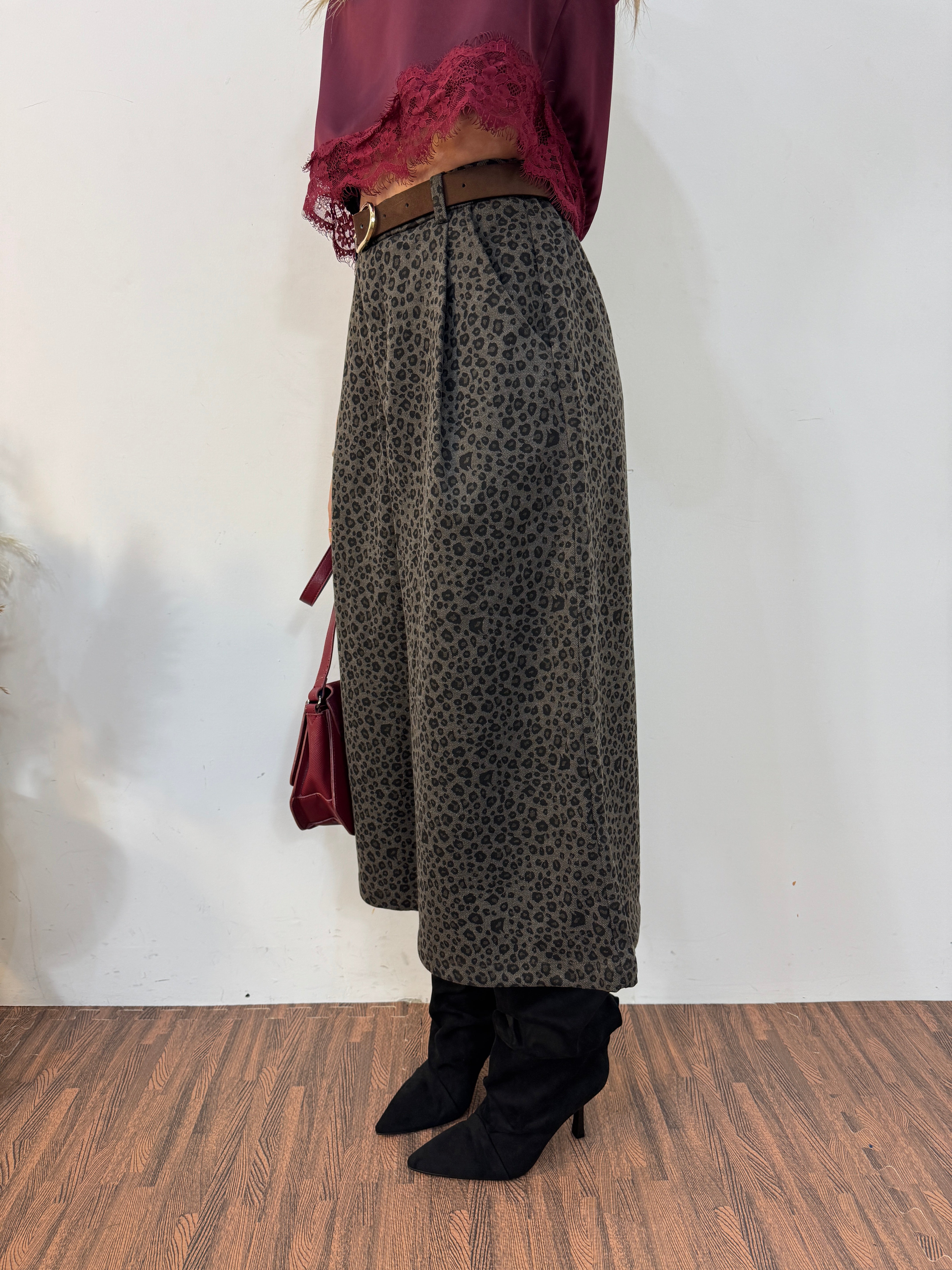 Bermuda gray animalier
