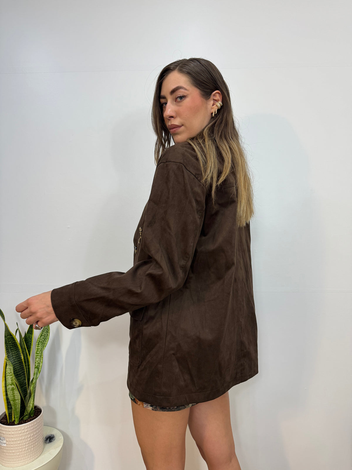 Giacca fiorita