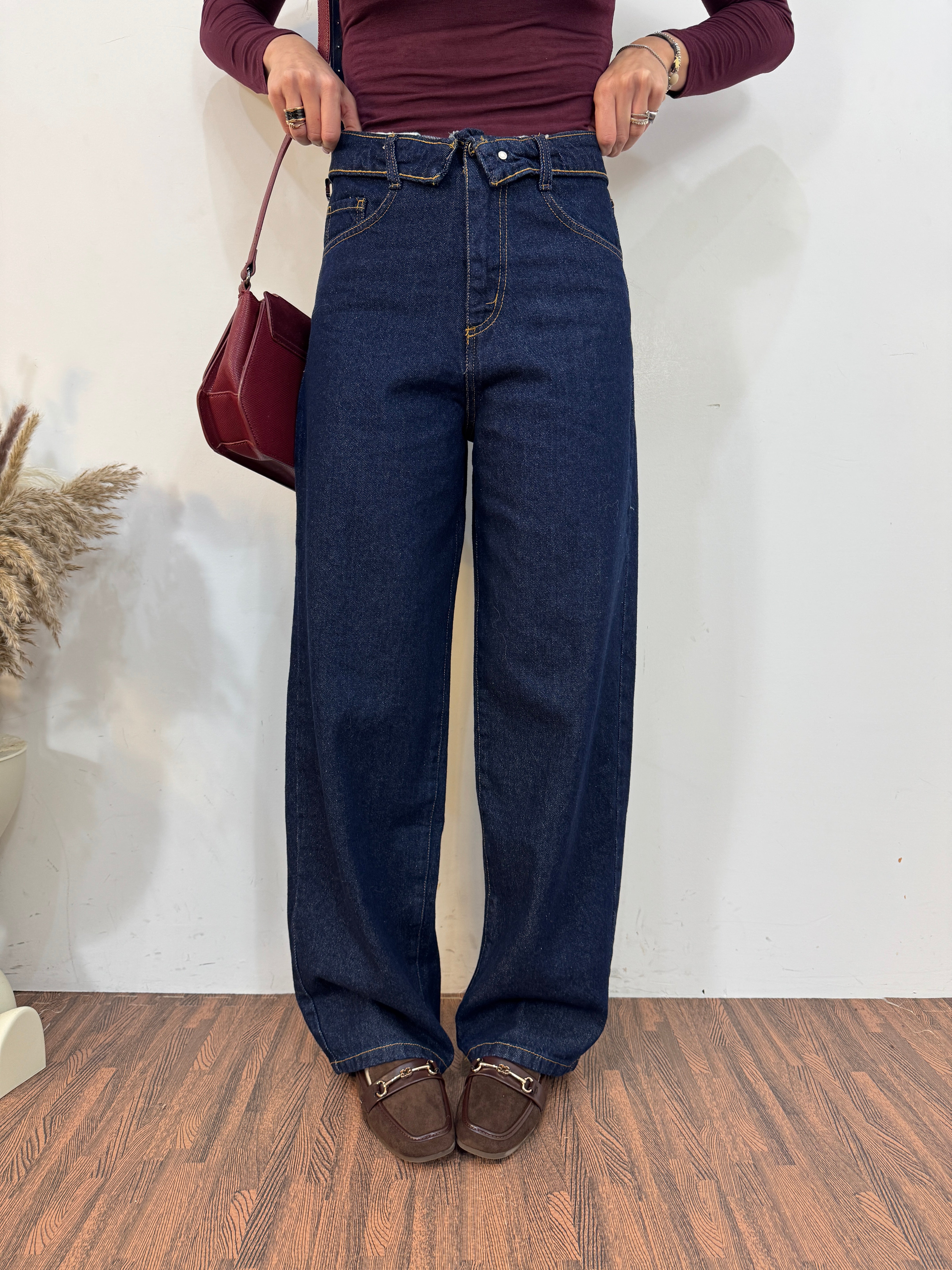 Jeans bustino reverse