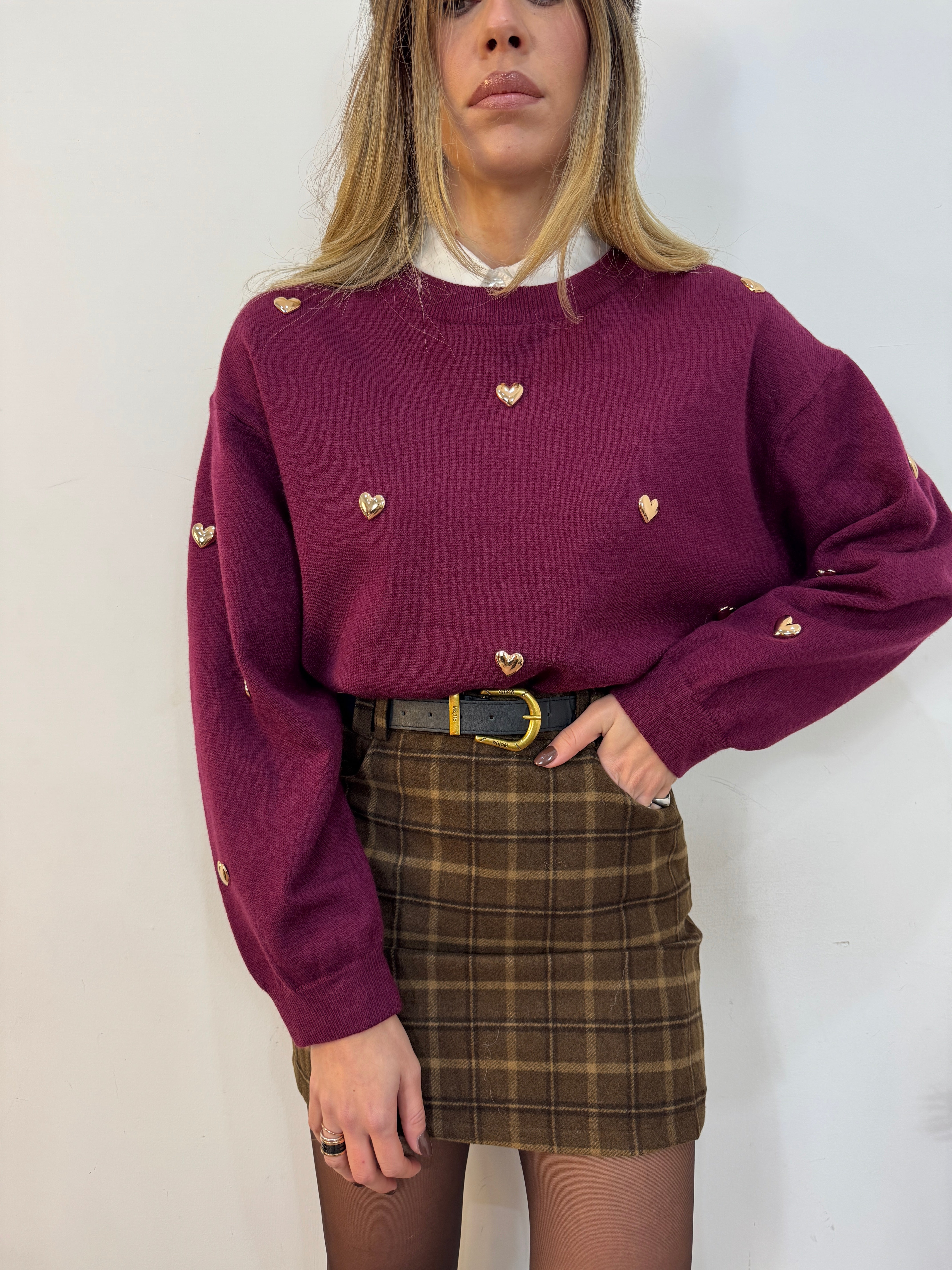 Maglione cuoricino