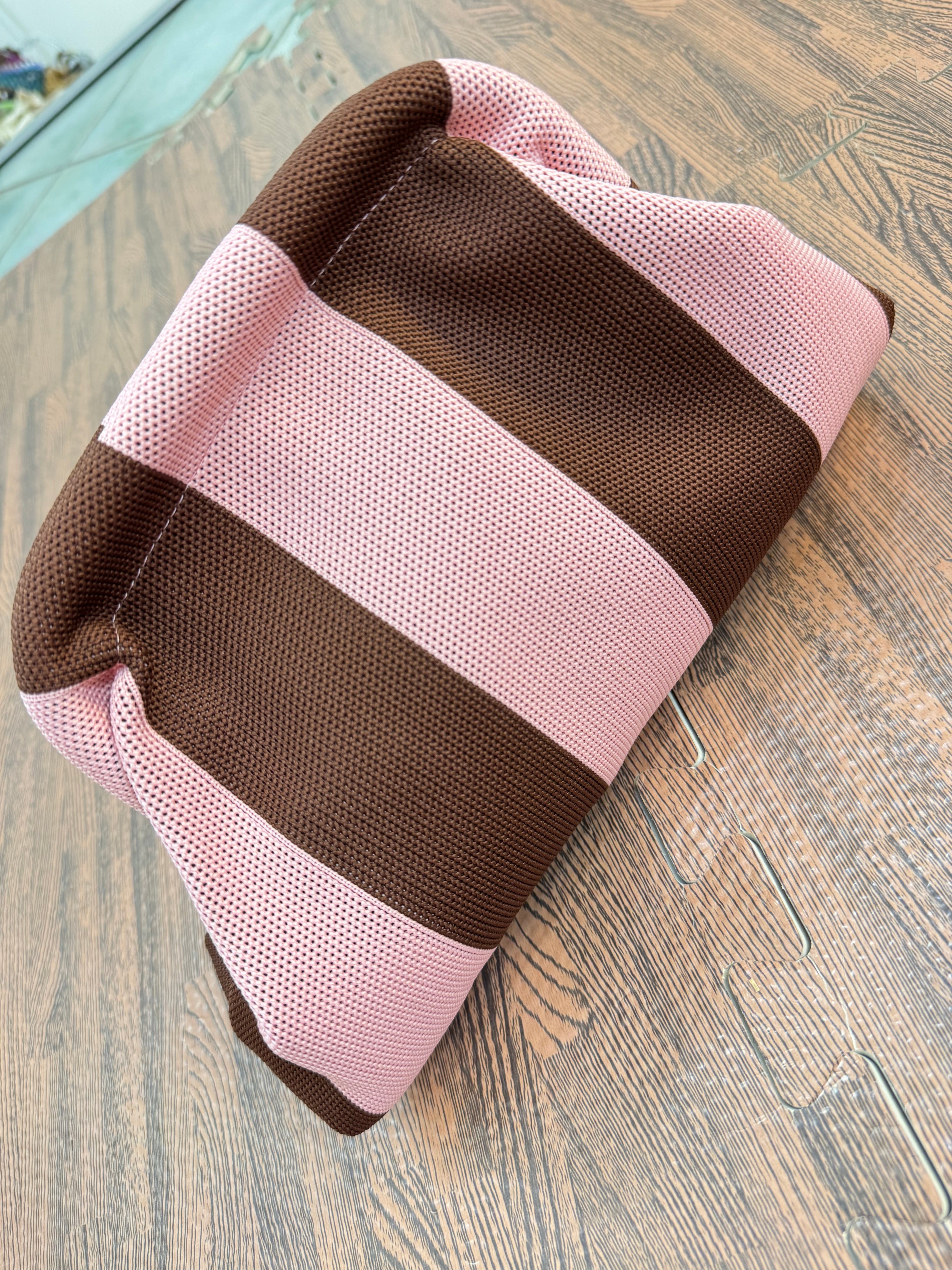 Borsa clutch bicolor