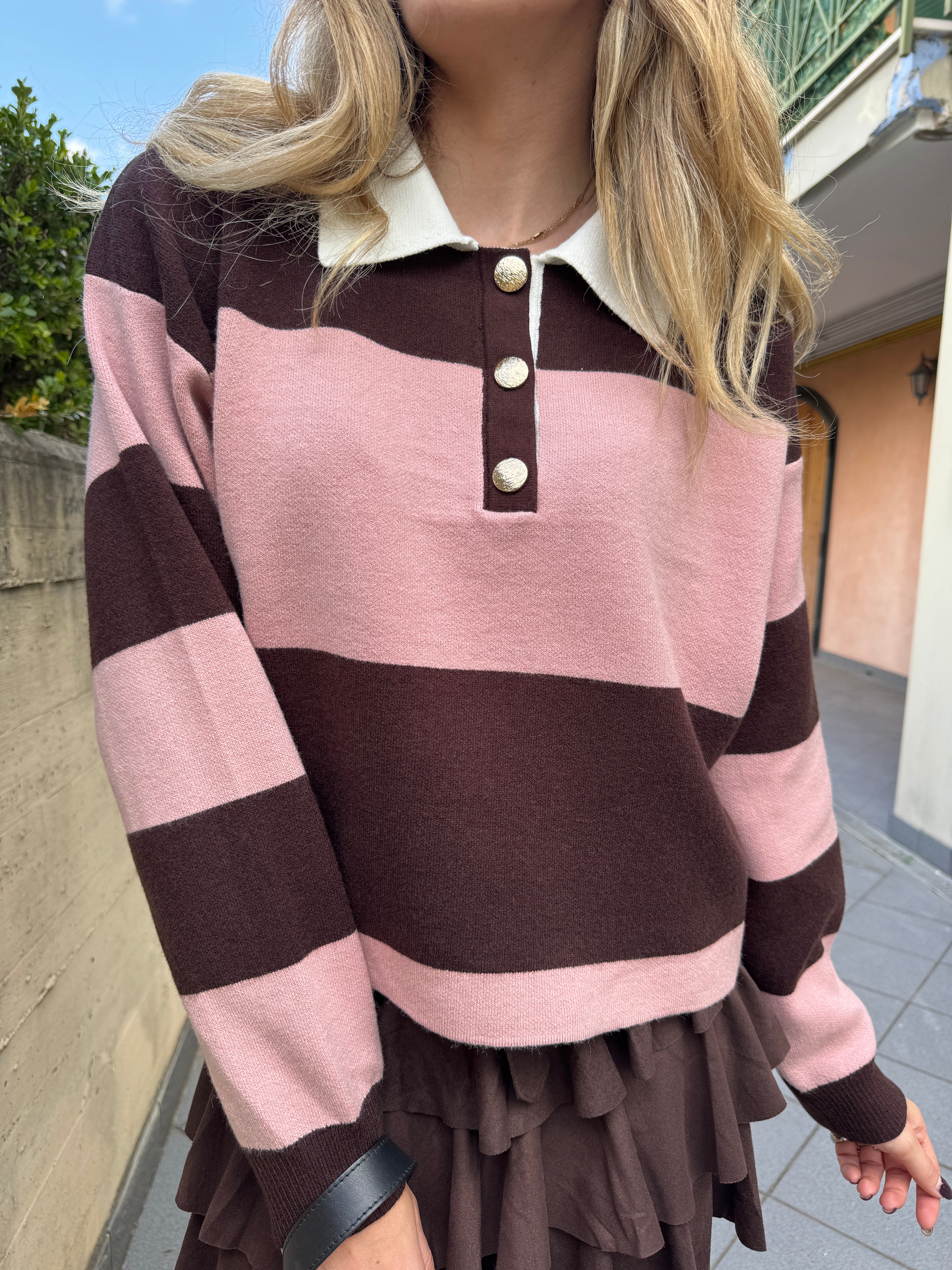 Maglia pink Harvard