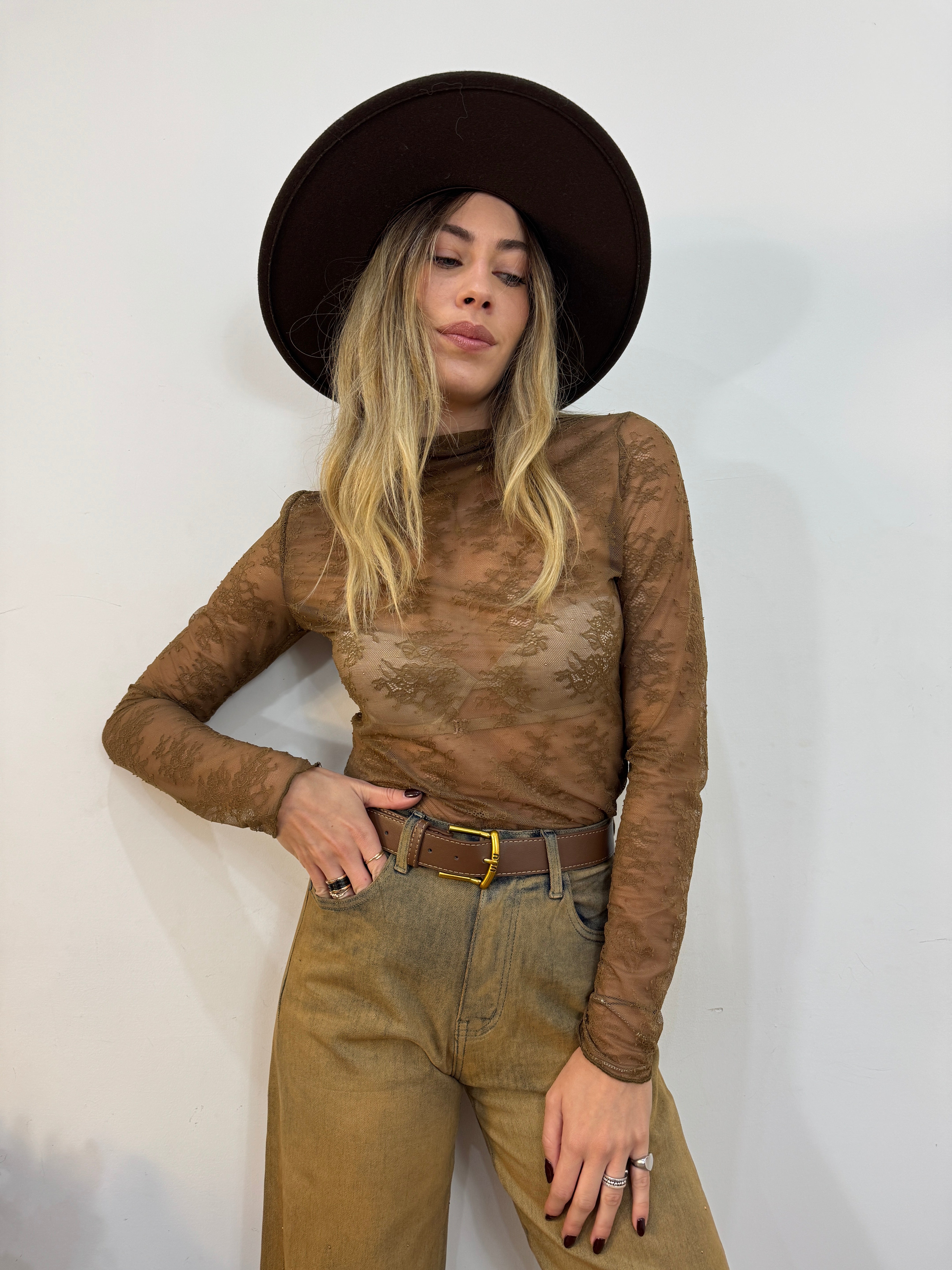 Jeans Caramello