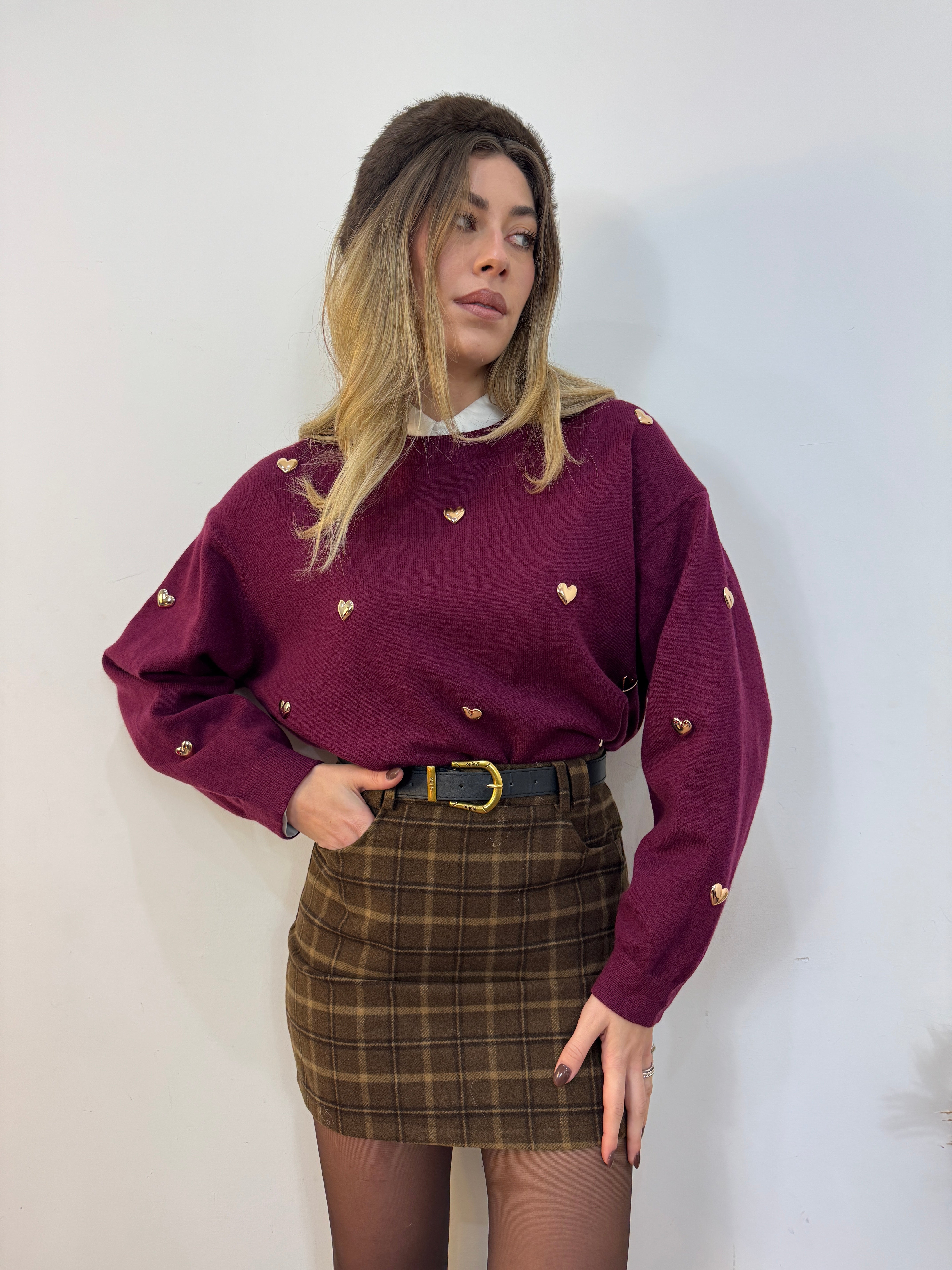 Maglione cuoricino