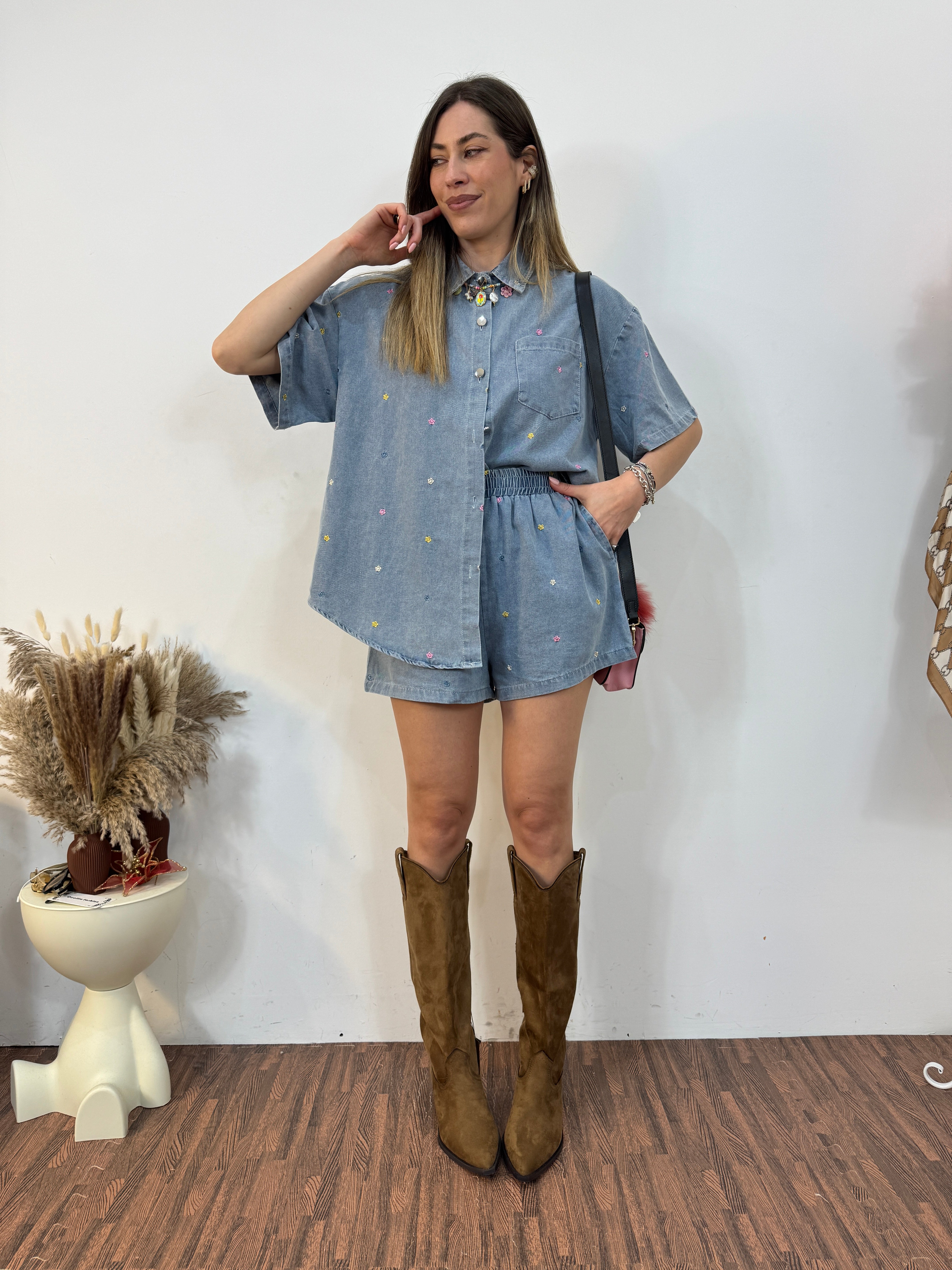 Coordinato selvatica shorts