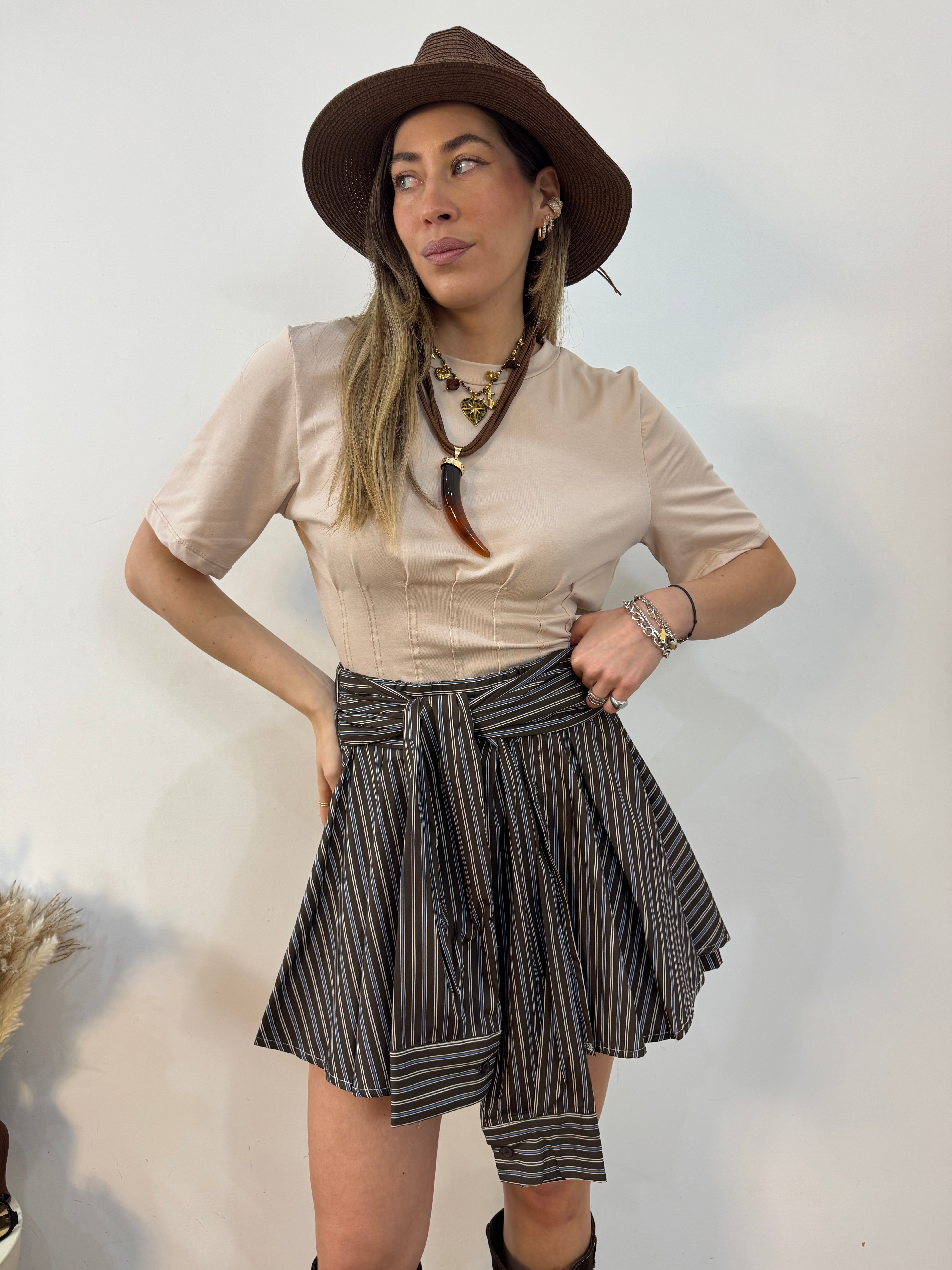 Maglia bustier