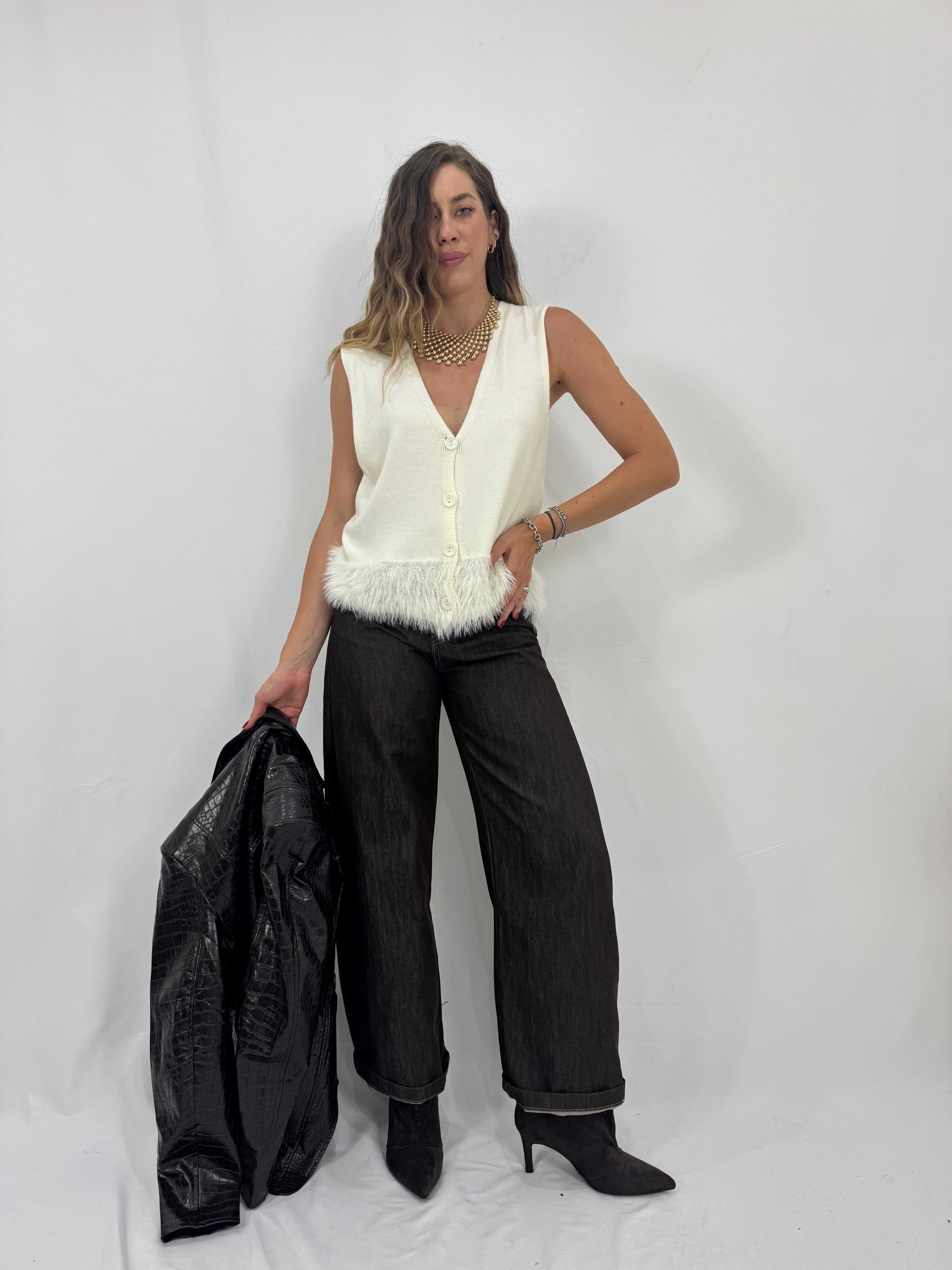 Gilet Cigno
