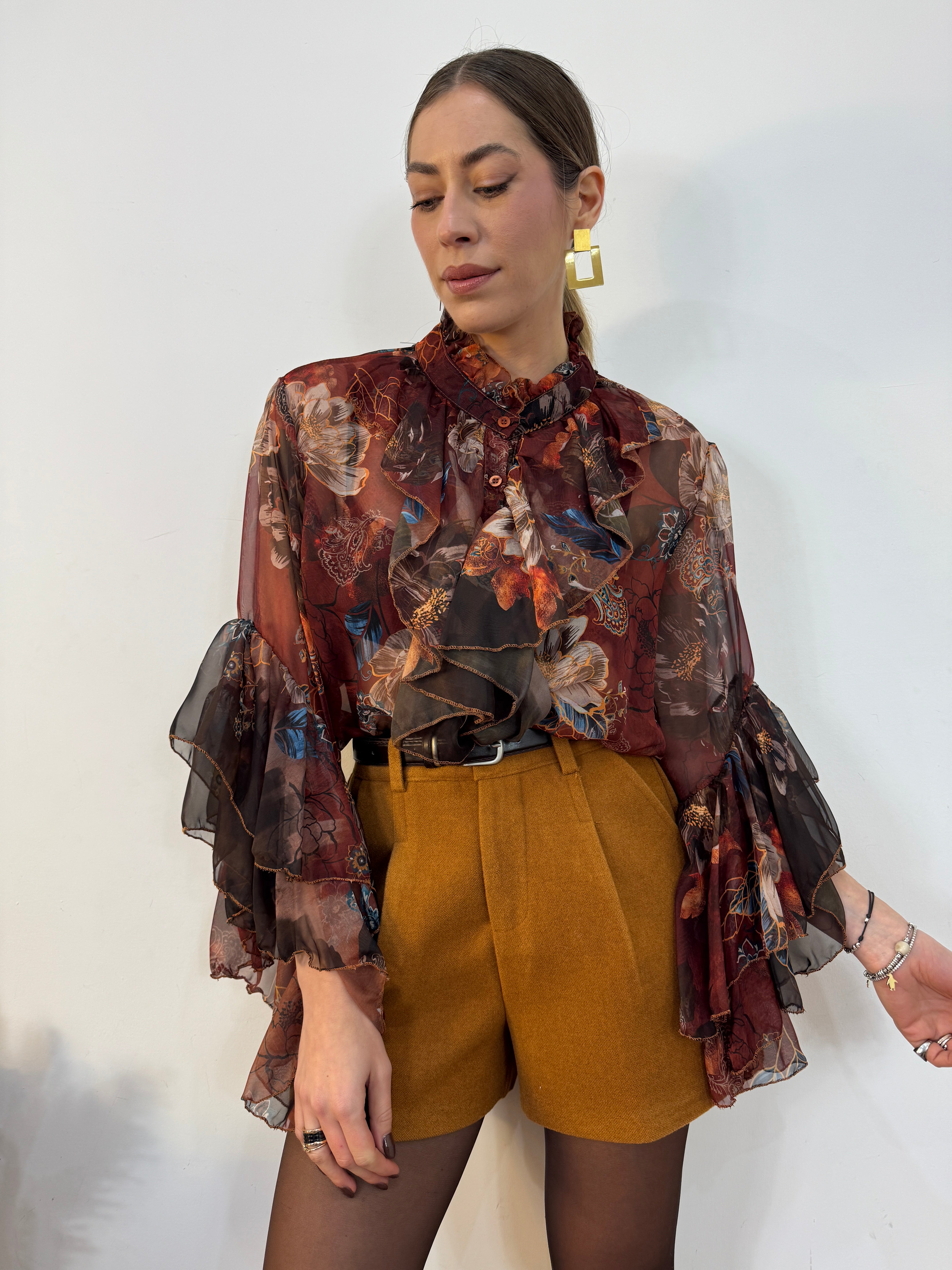 Camicia Fiori d’inverno