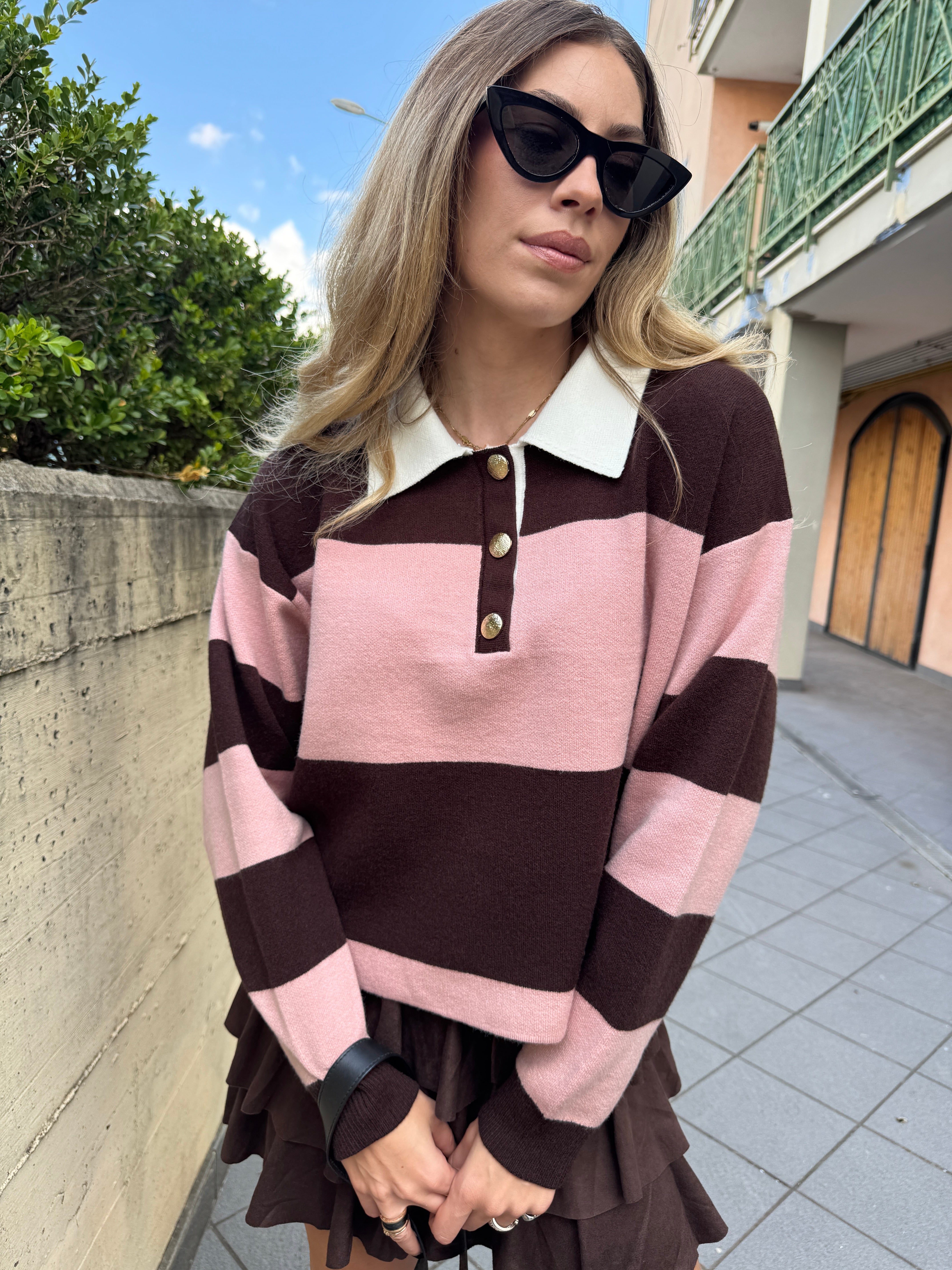 Maglia pink Harvard