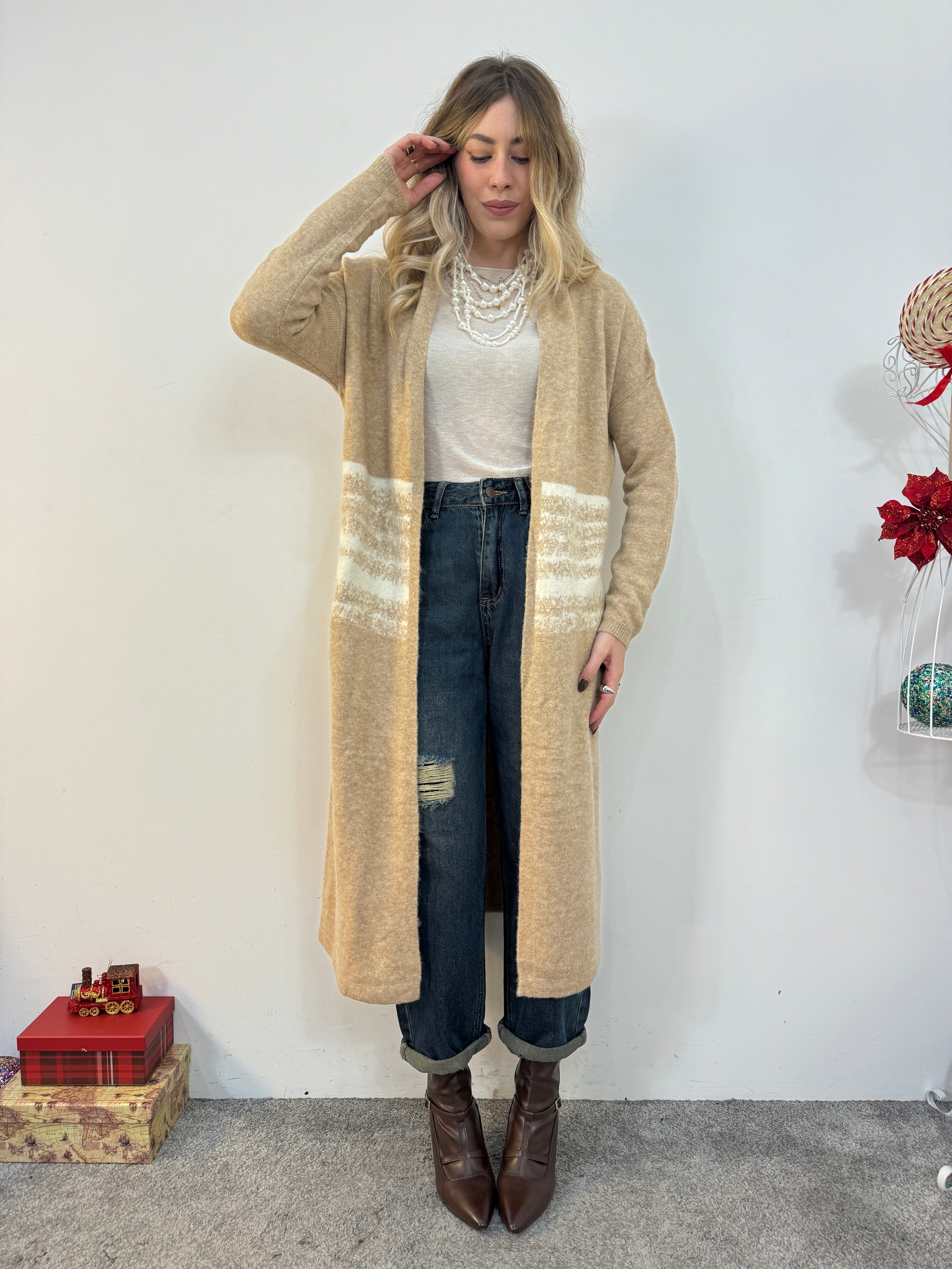 Maxi cardigan novembre