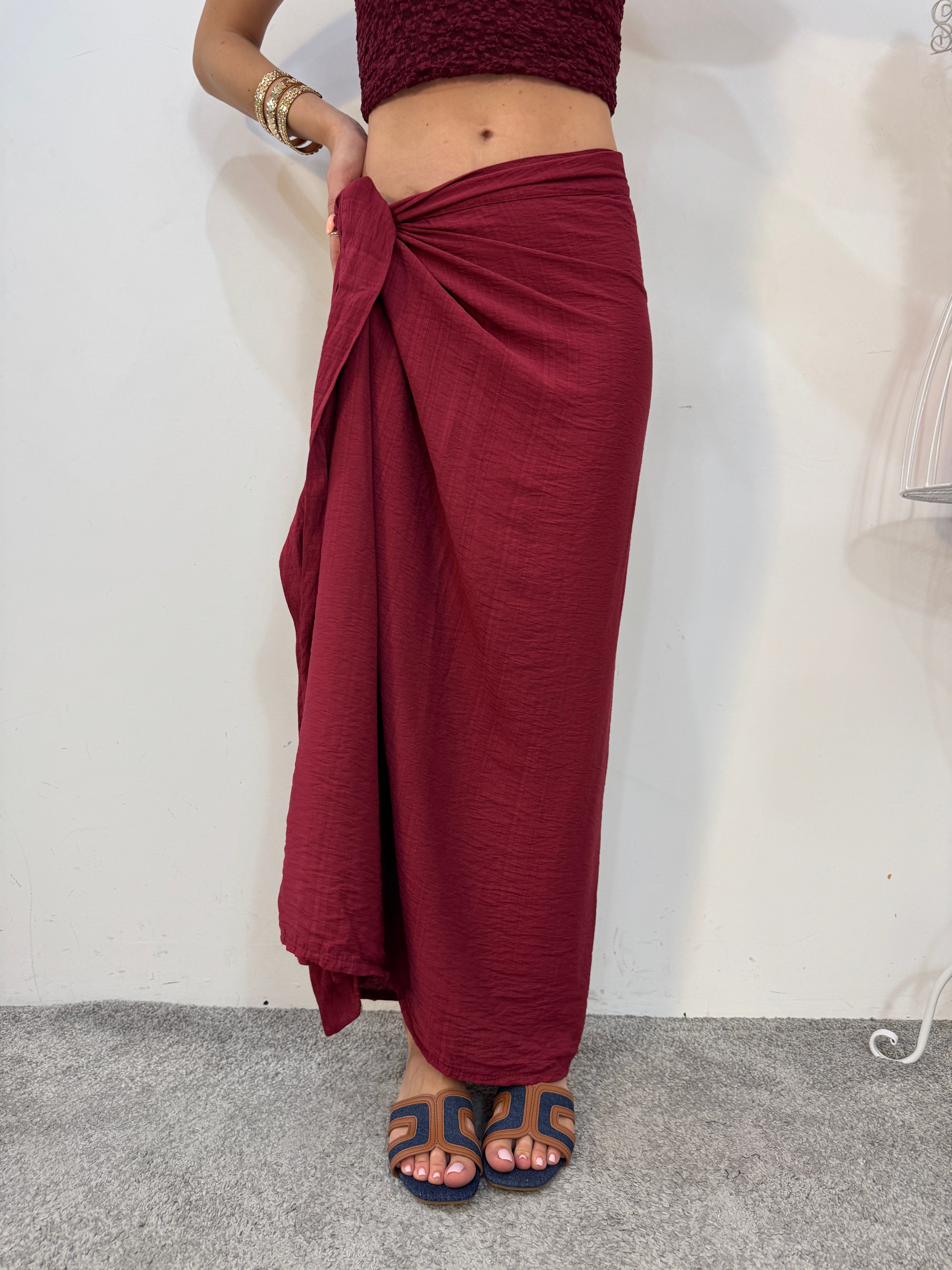 Maxi-gonna pareo