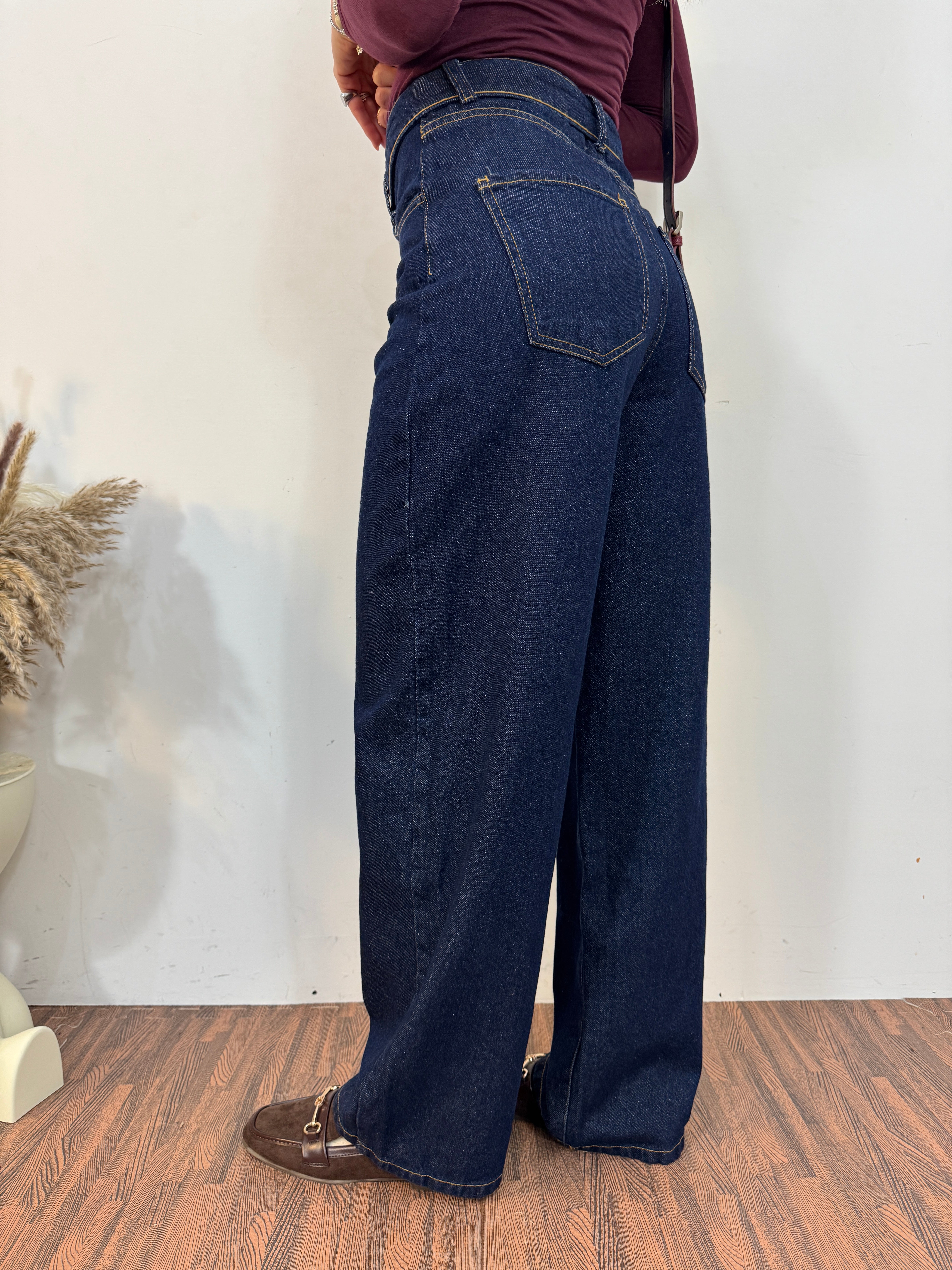 Jeans bustino reverse