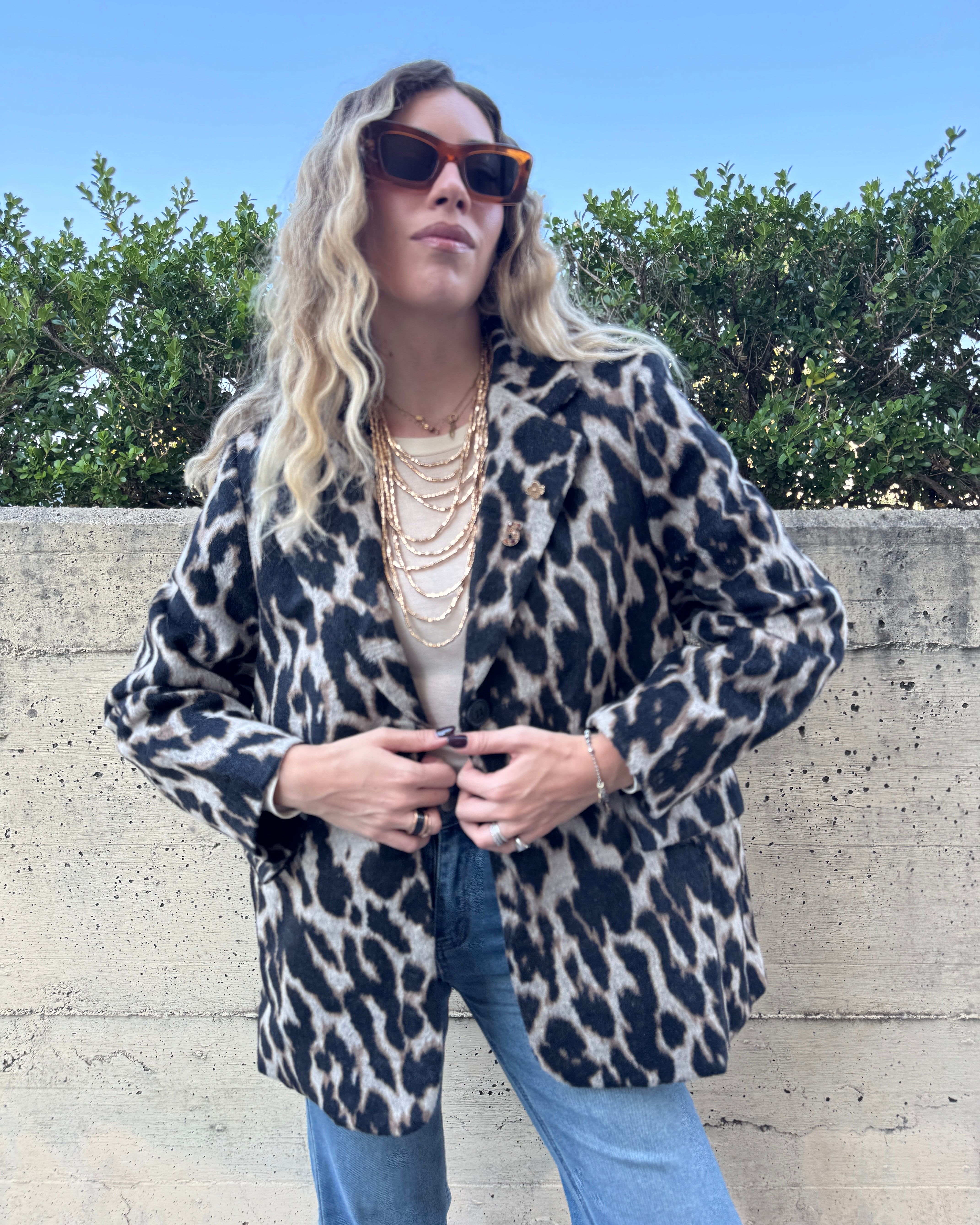 Giacca-cappotto tiger