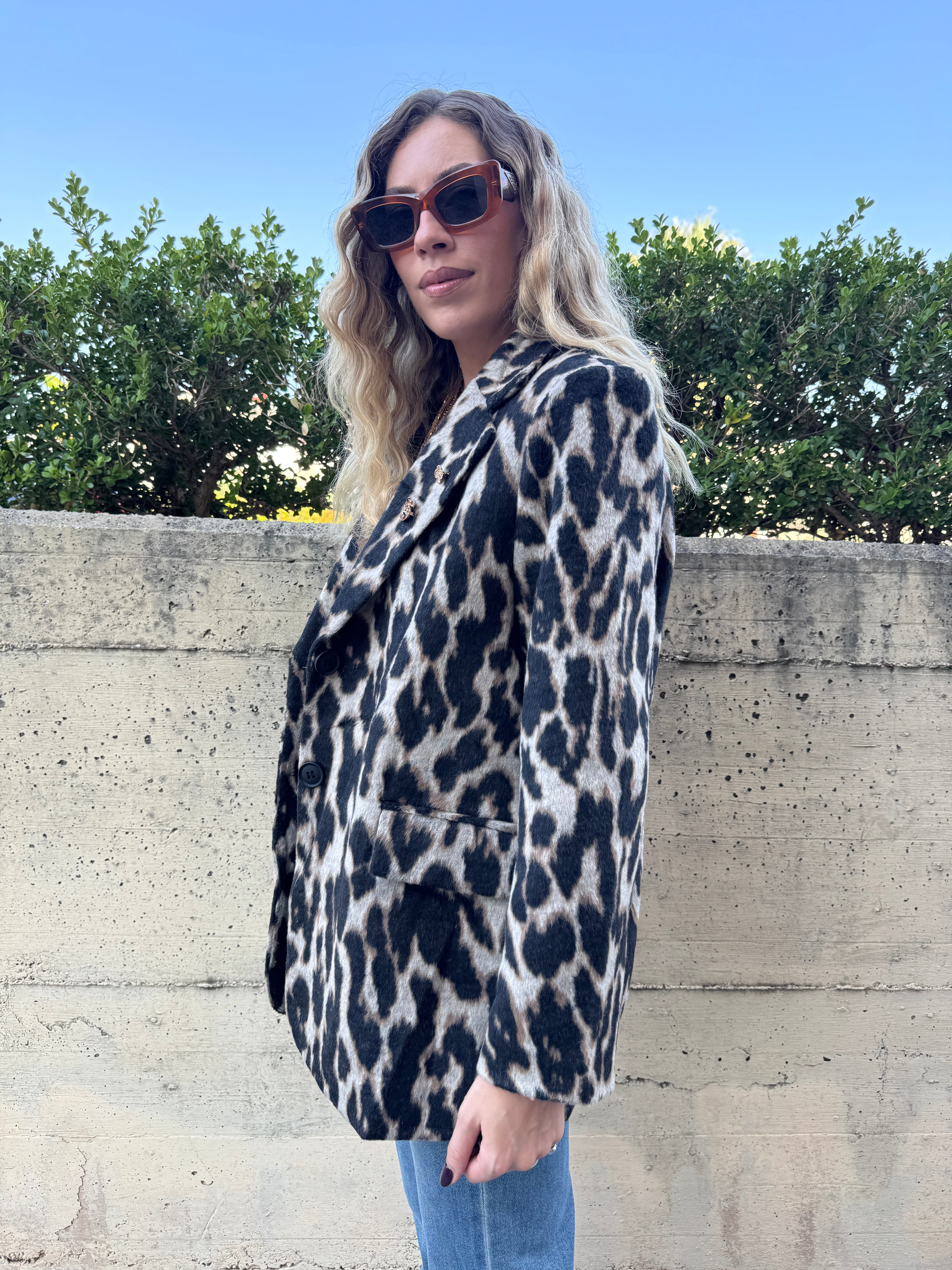 Giacca-cappotto tiger