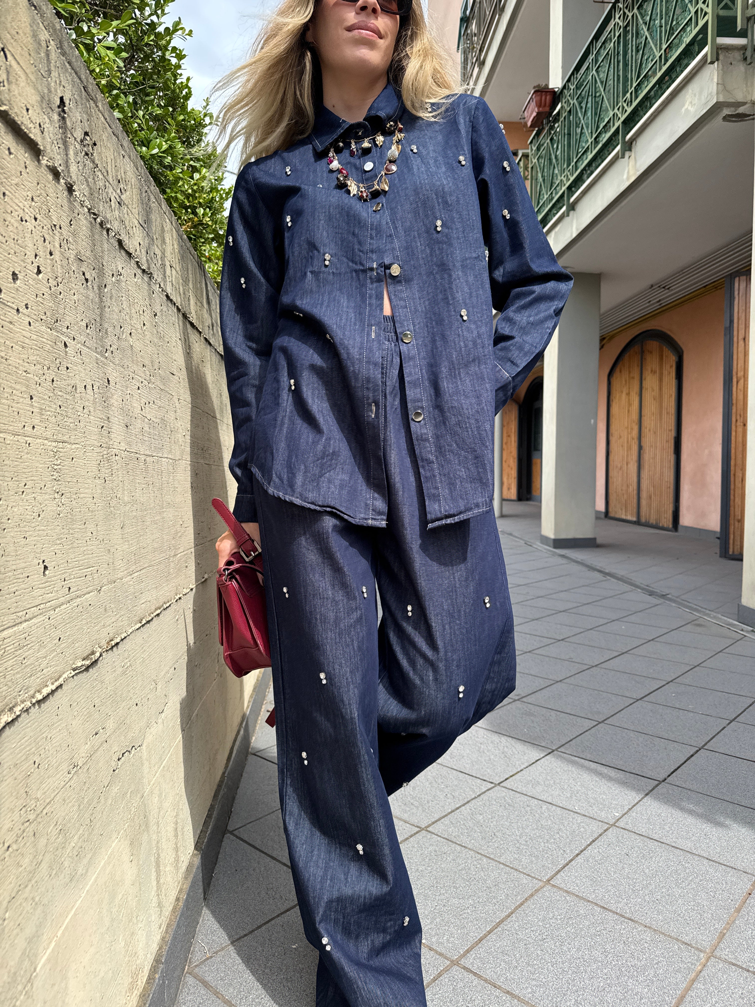 Coordinato Denim dark shine