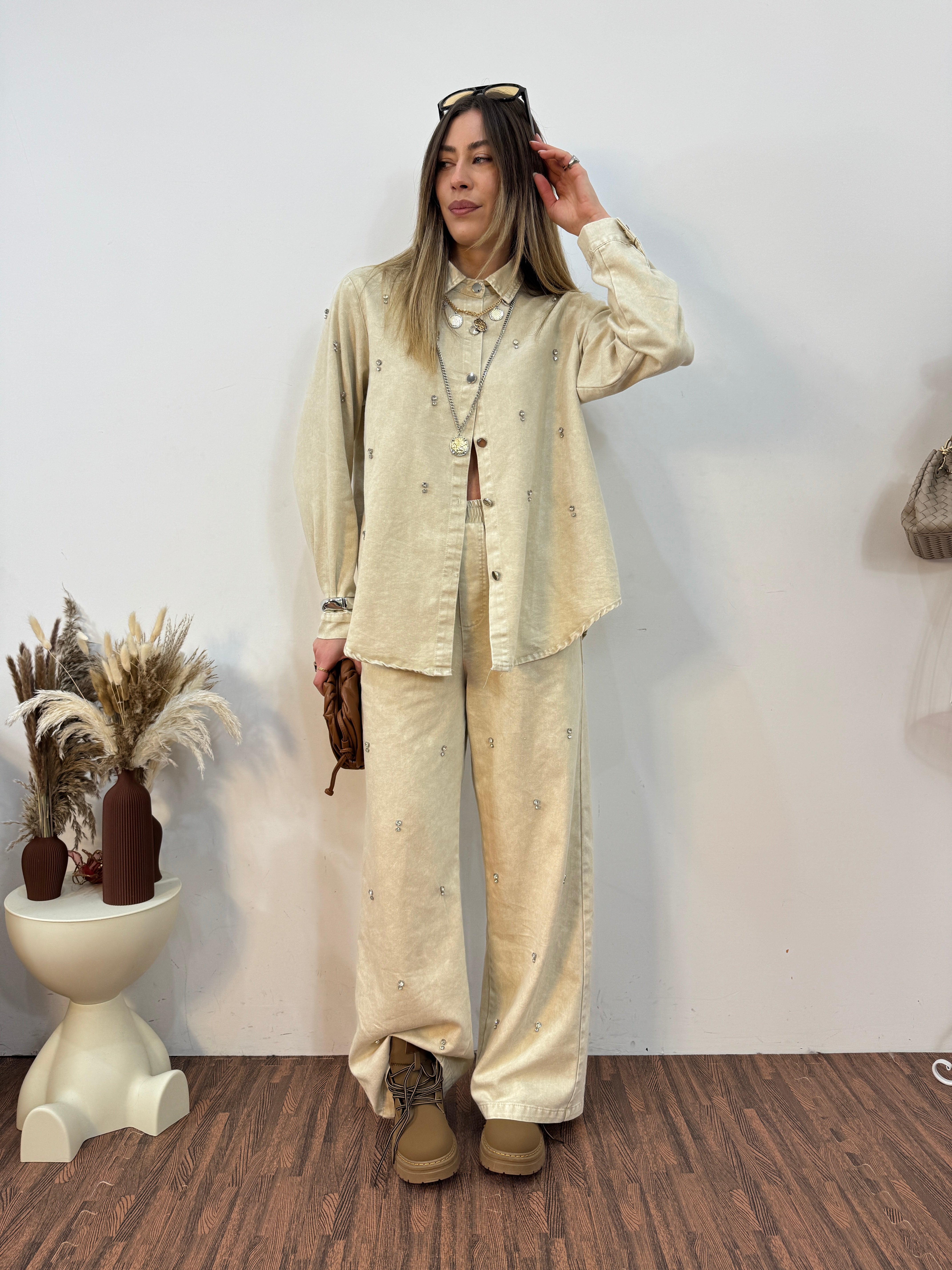 Coordinato Denim shine