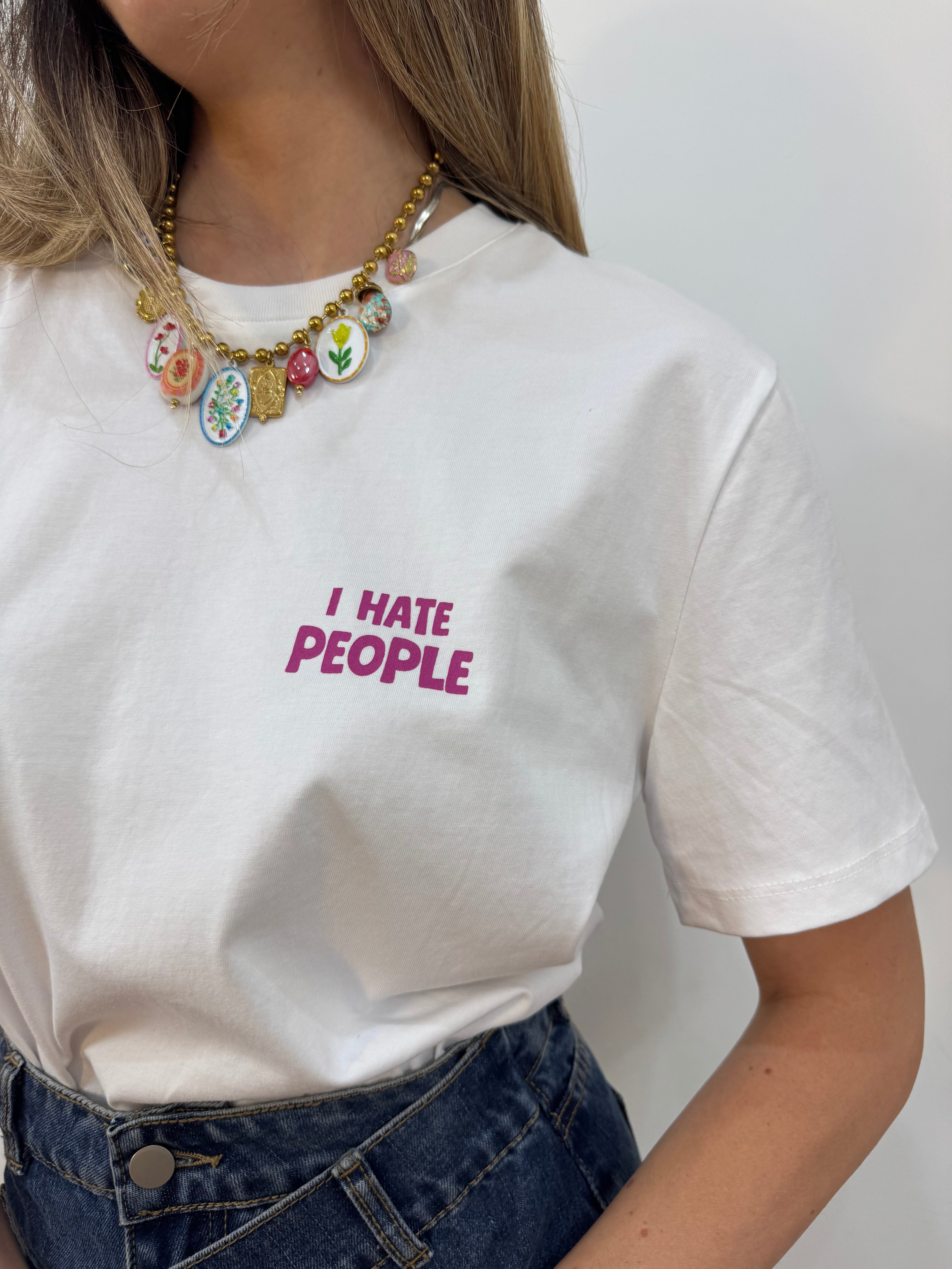 T- shirt I hate people