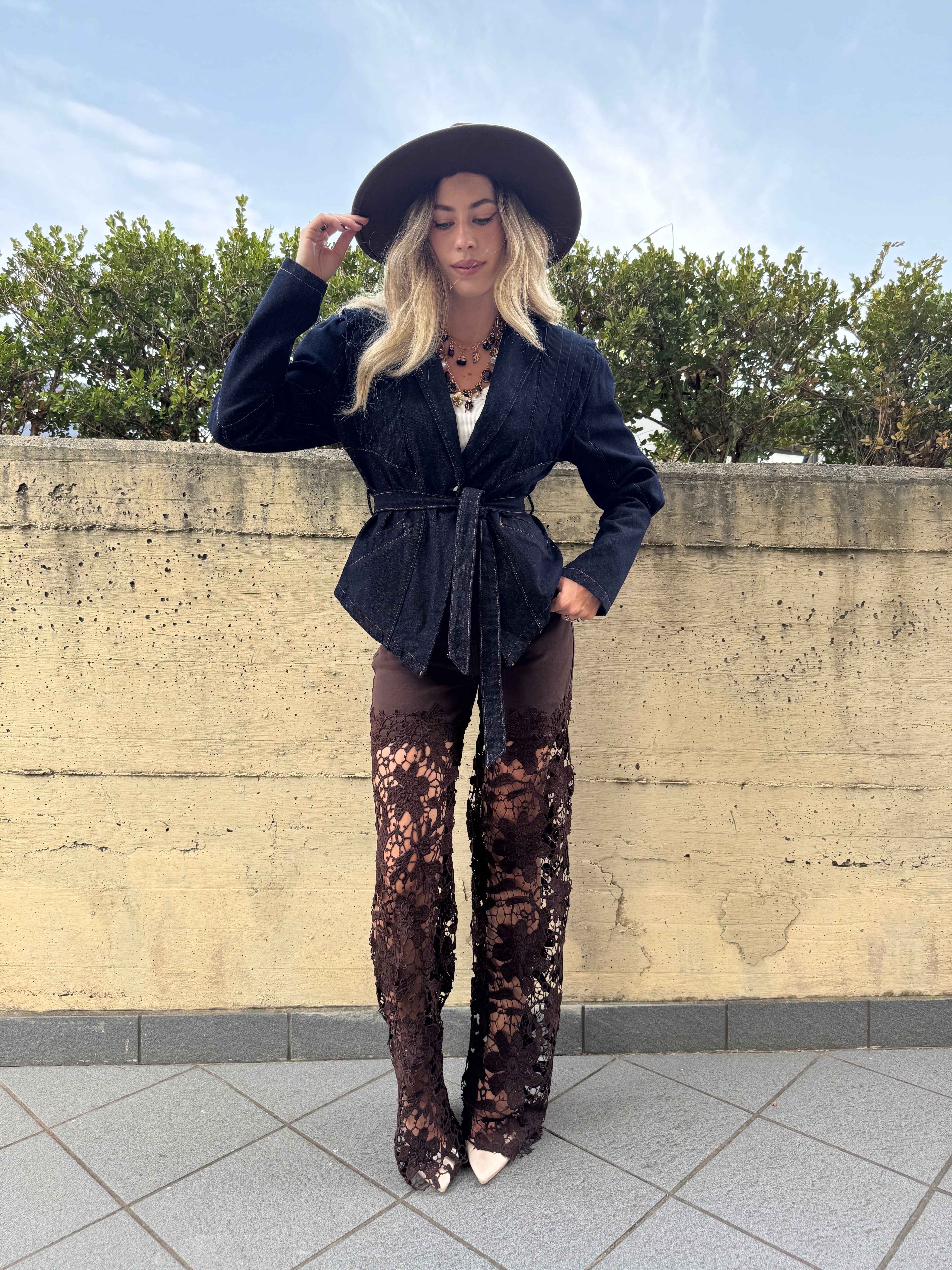 Giubbino denim space