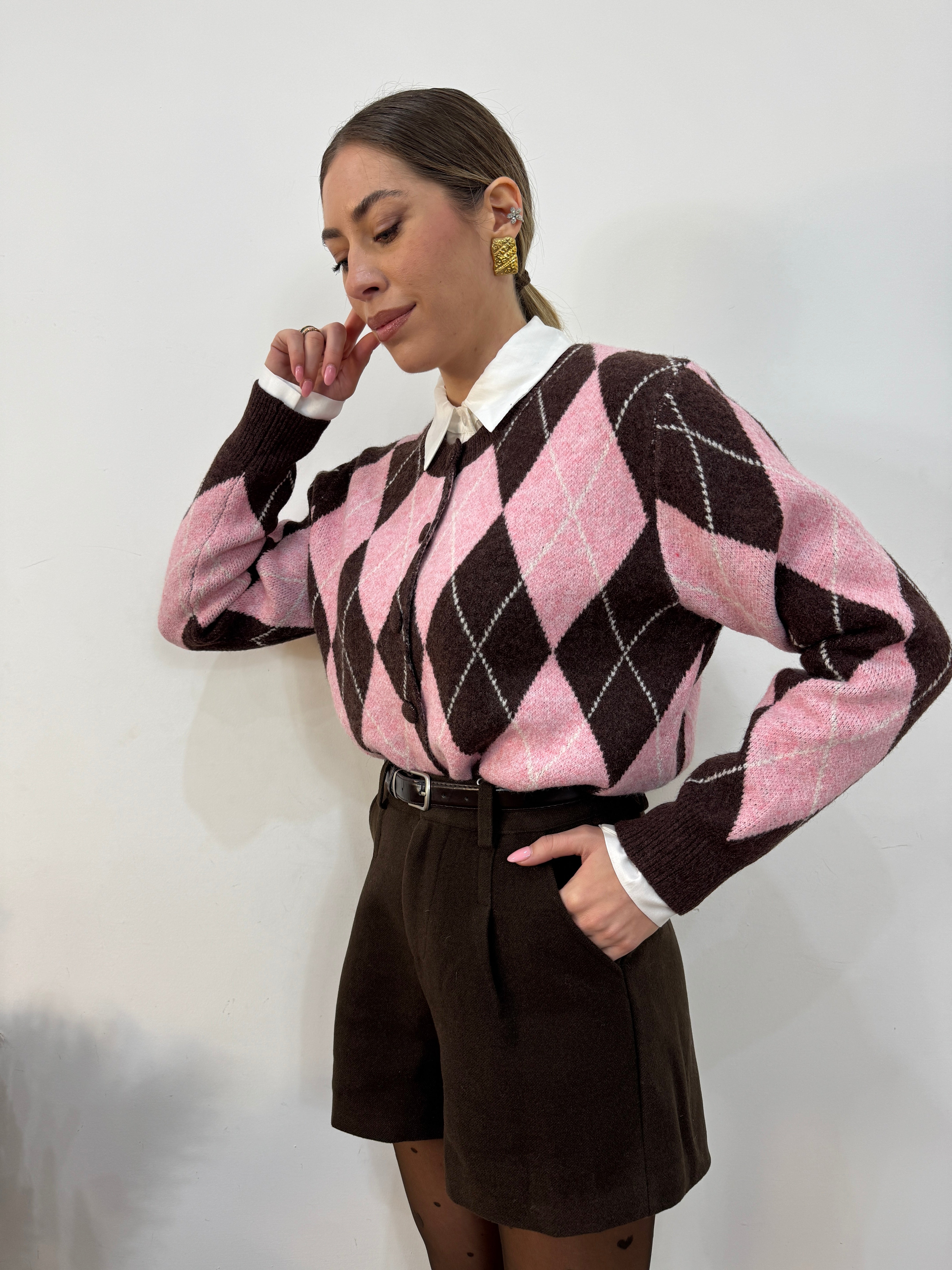 Cardigan Regina di scacchi