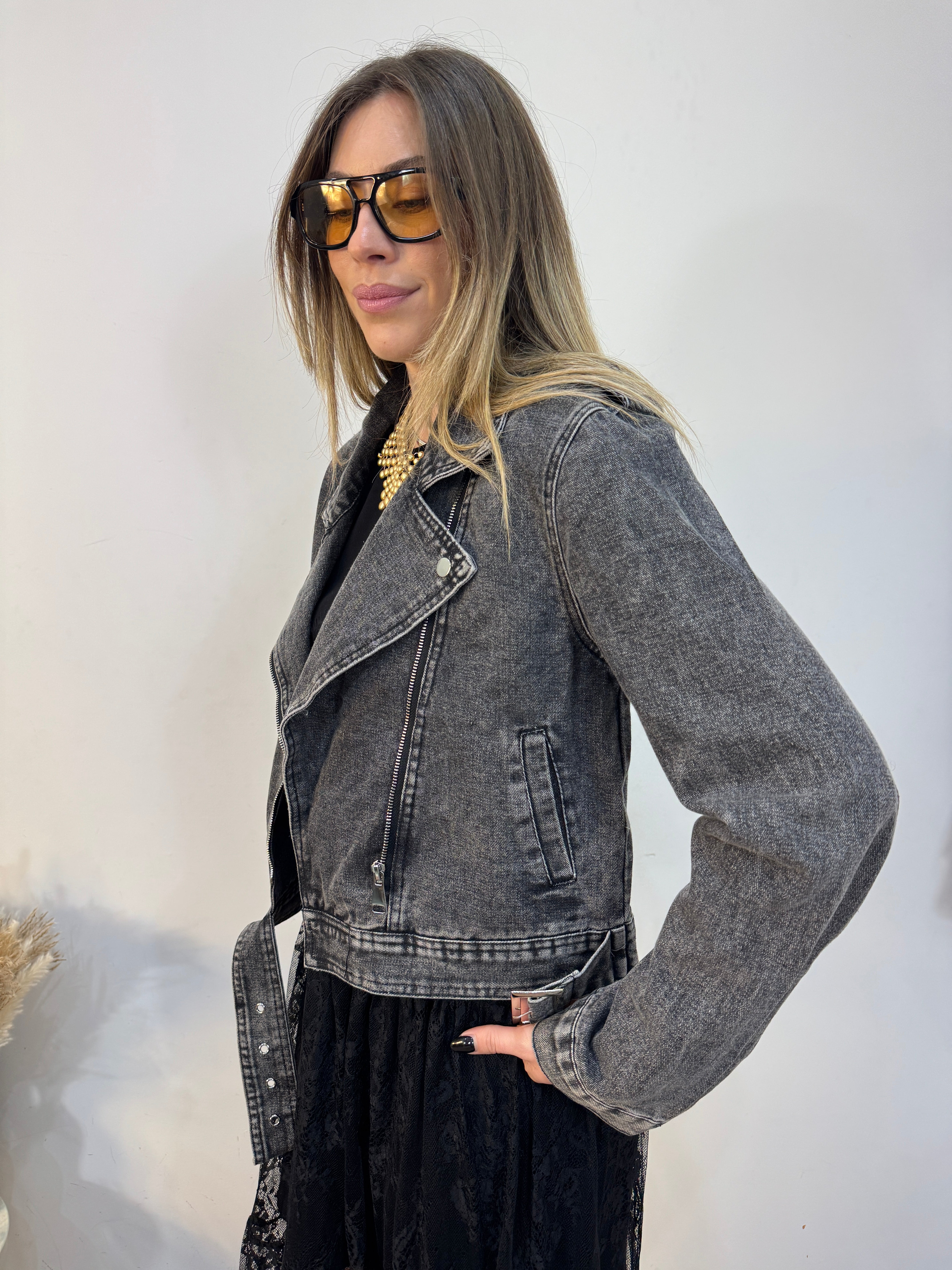 Chiodo denim