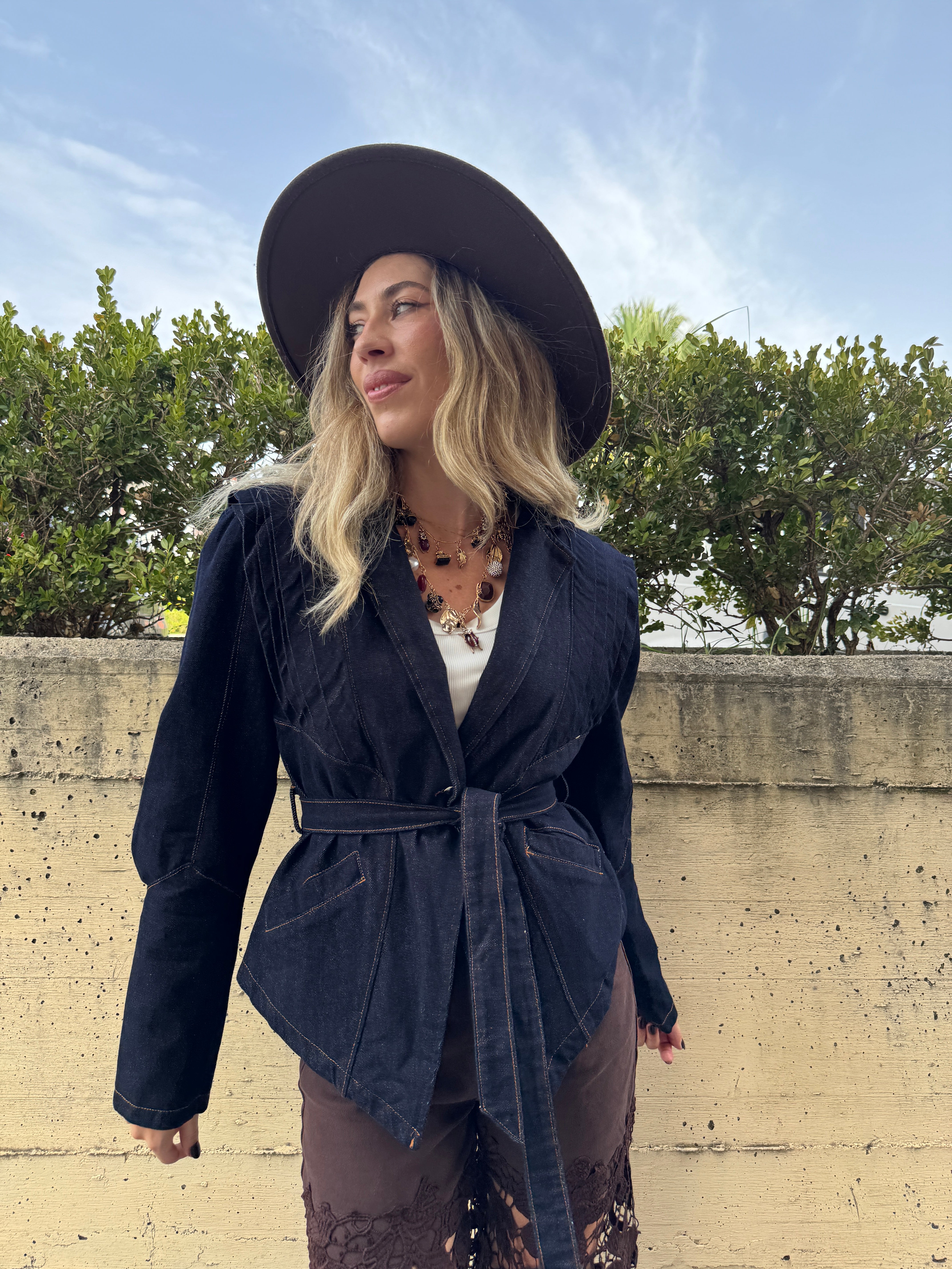 Giubbino denim space