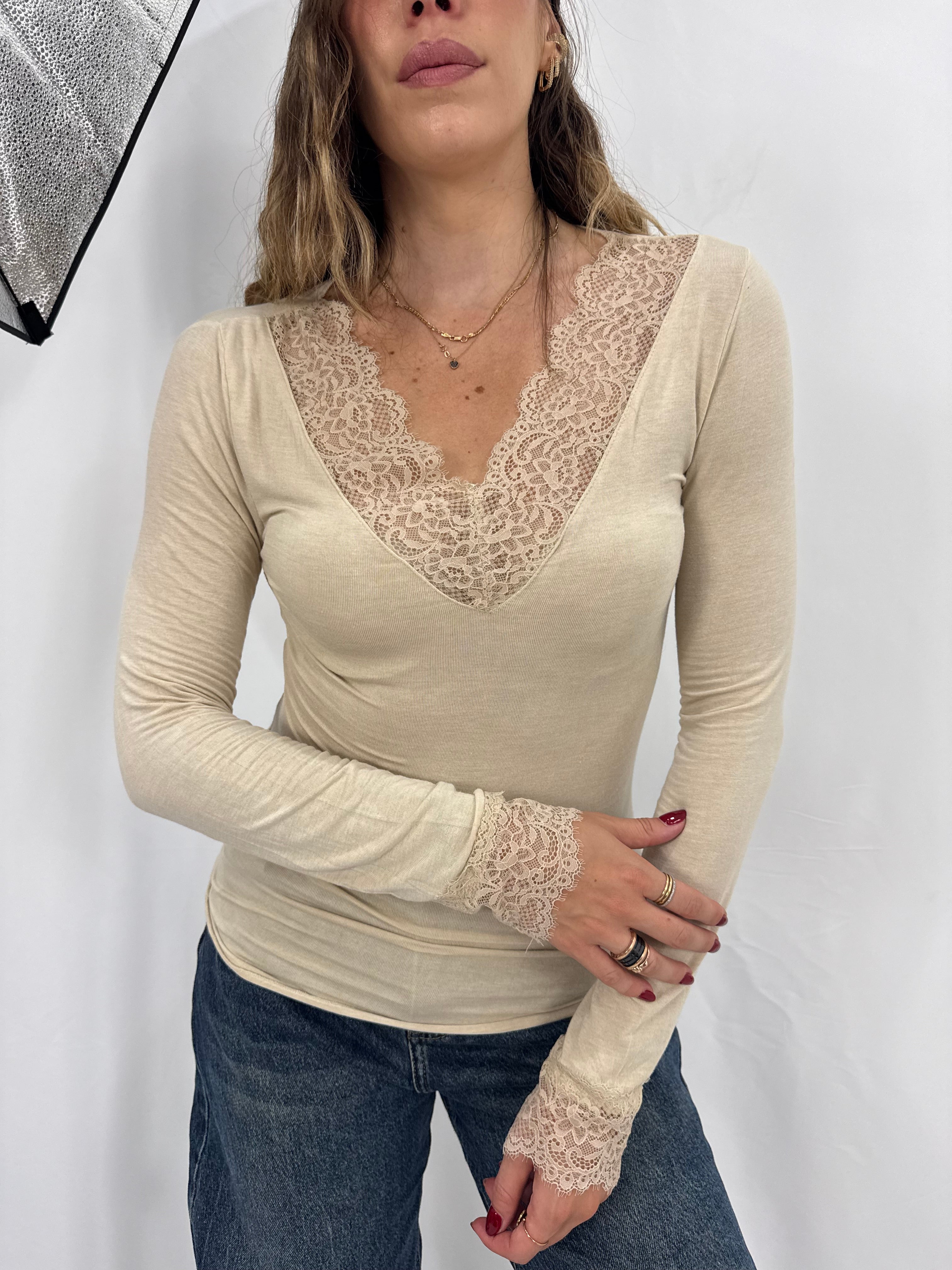 Maglia Sottogiacca pizzo