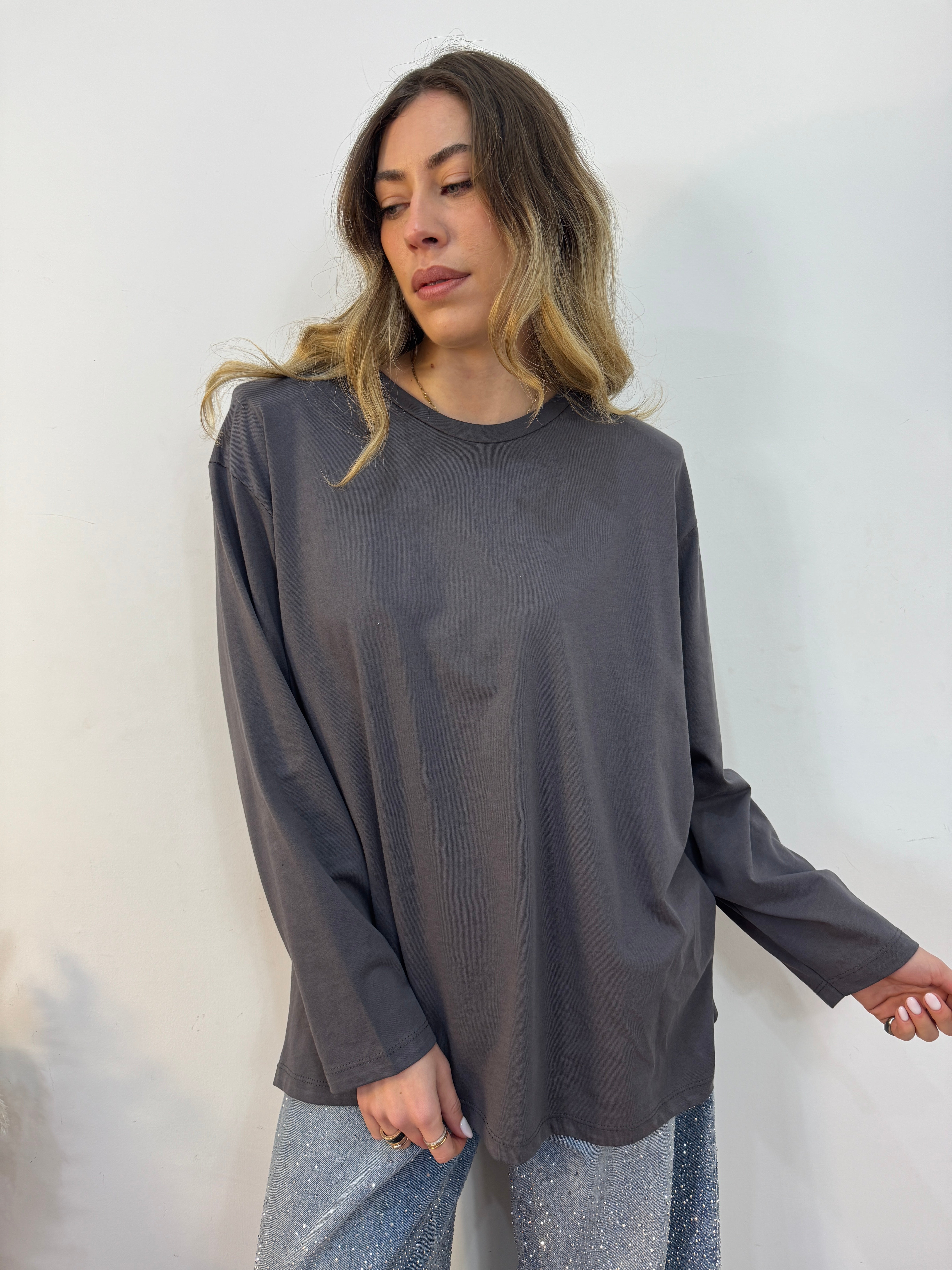 Maglia Spalline girocollo