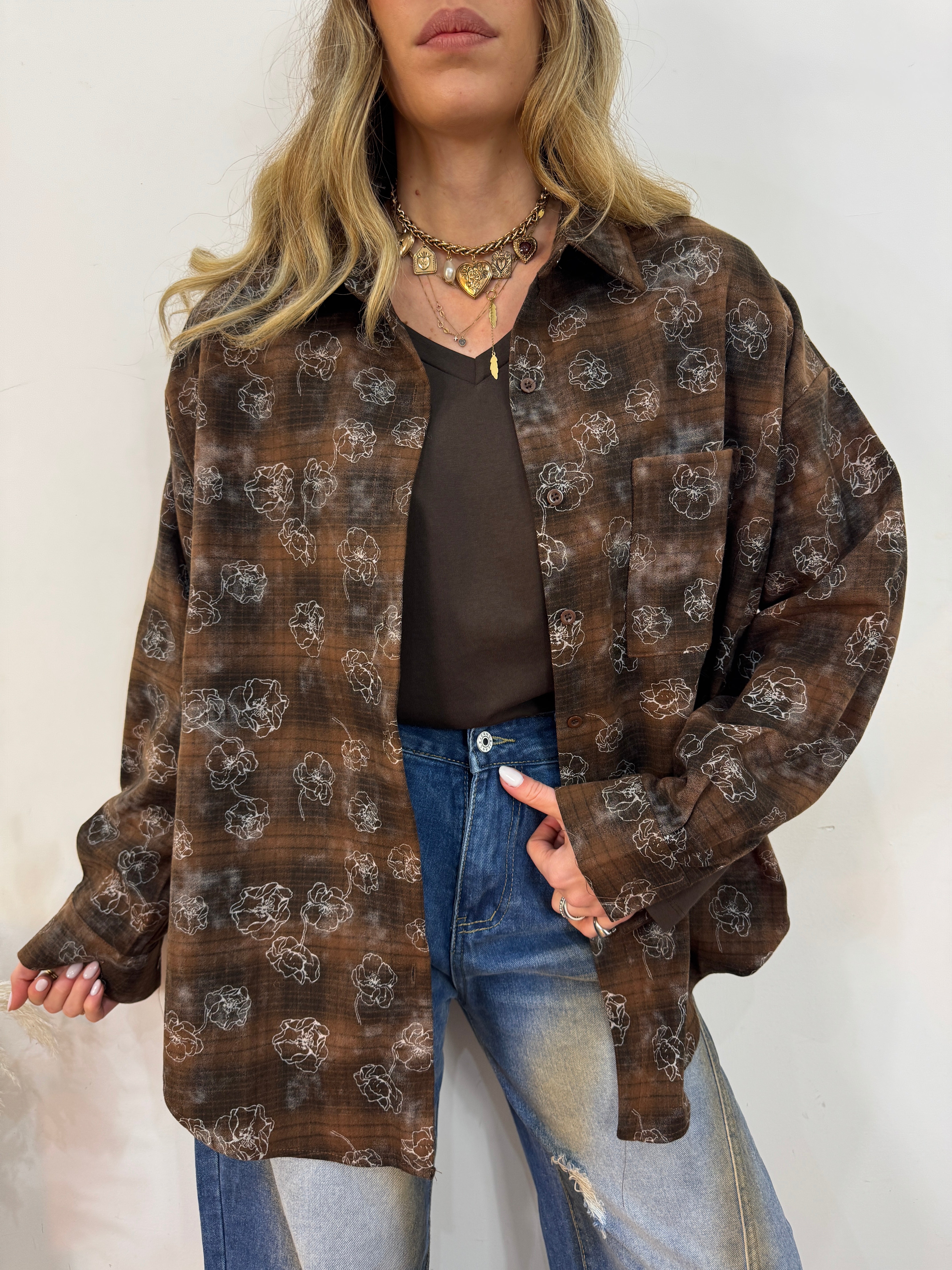 Camicia Mercury marrone