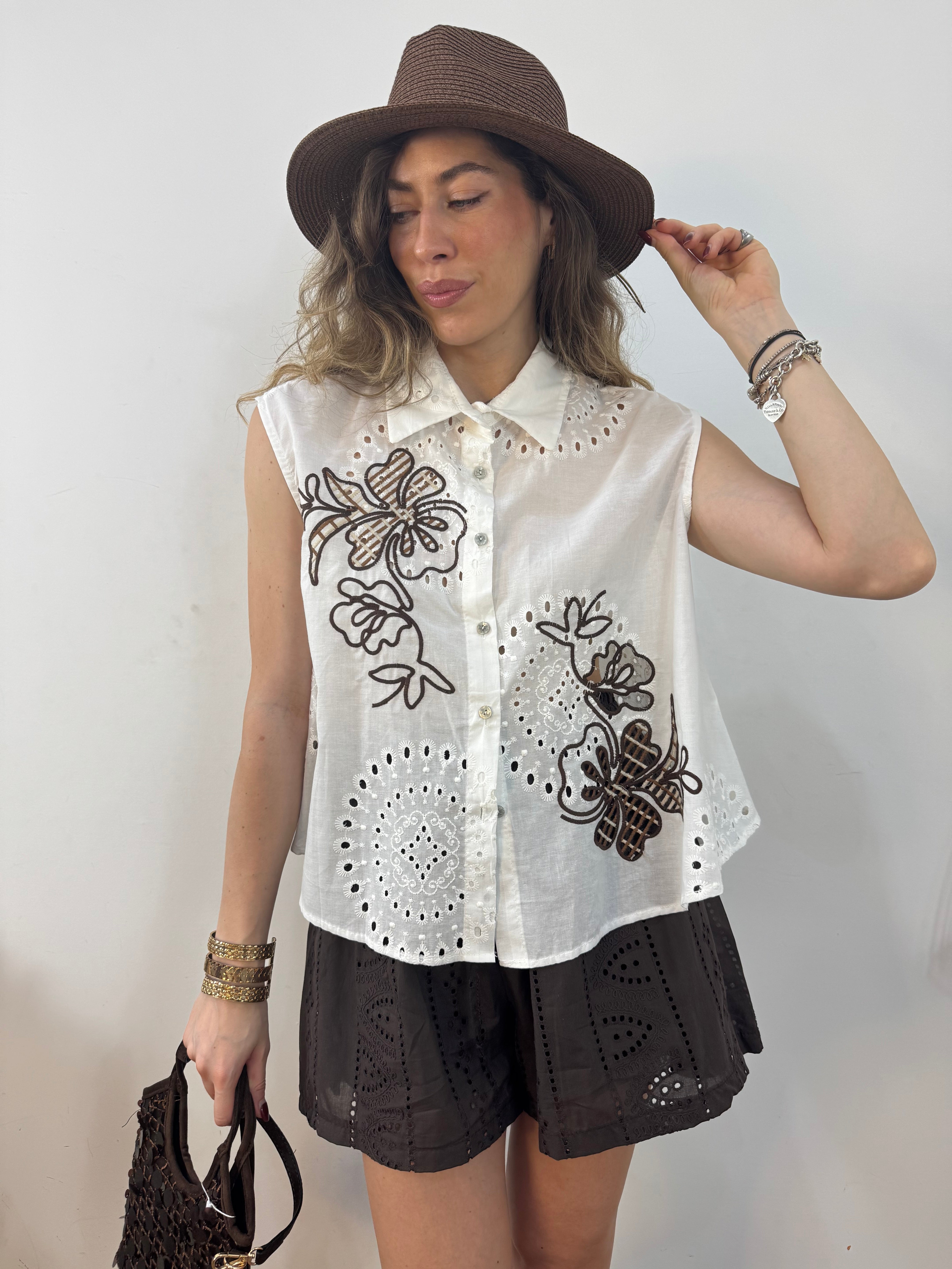 Camicia latte&cioccolato