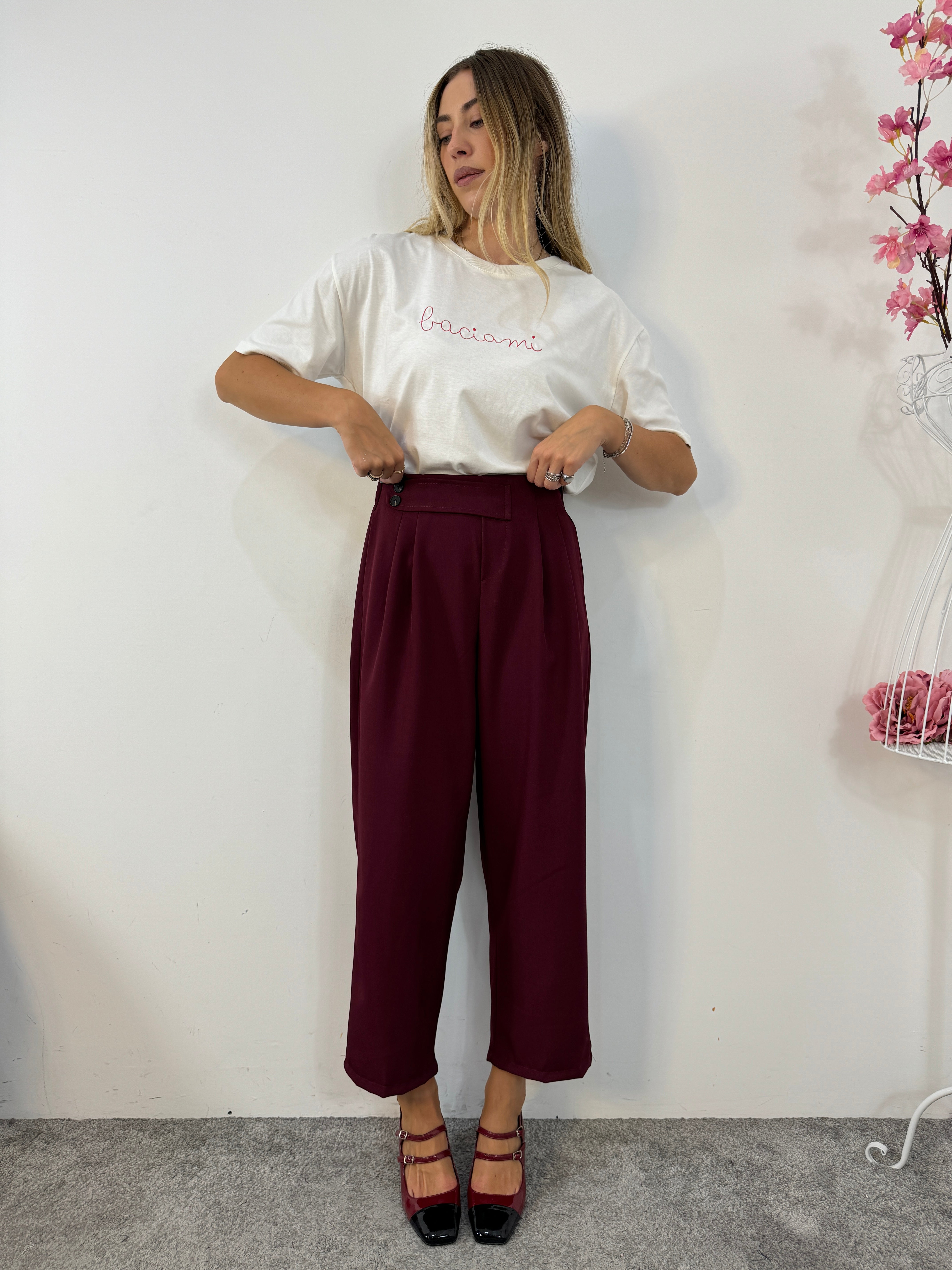 Pantalone slouchy