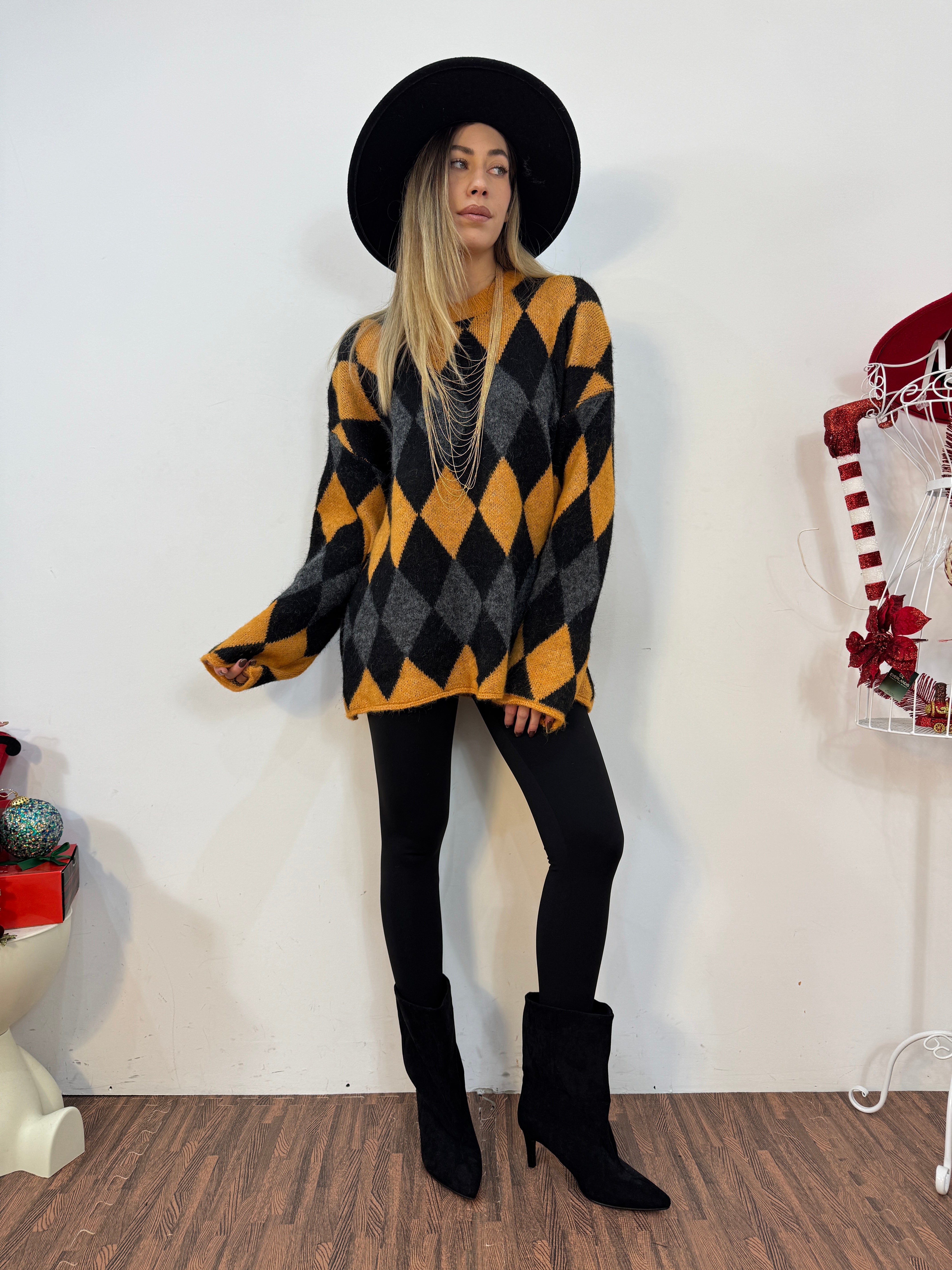 Maglione Scacco matto