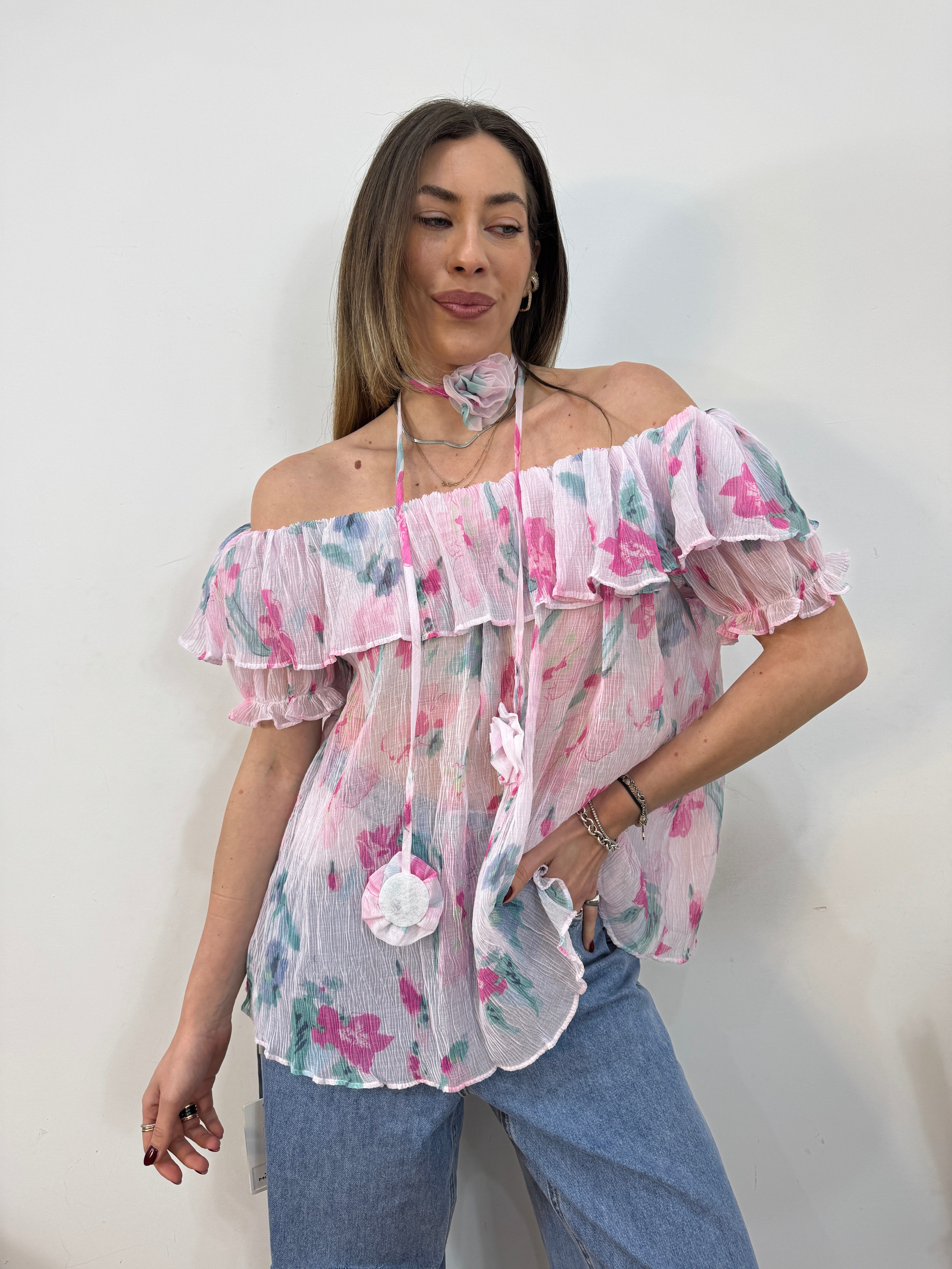 Camicia Flower