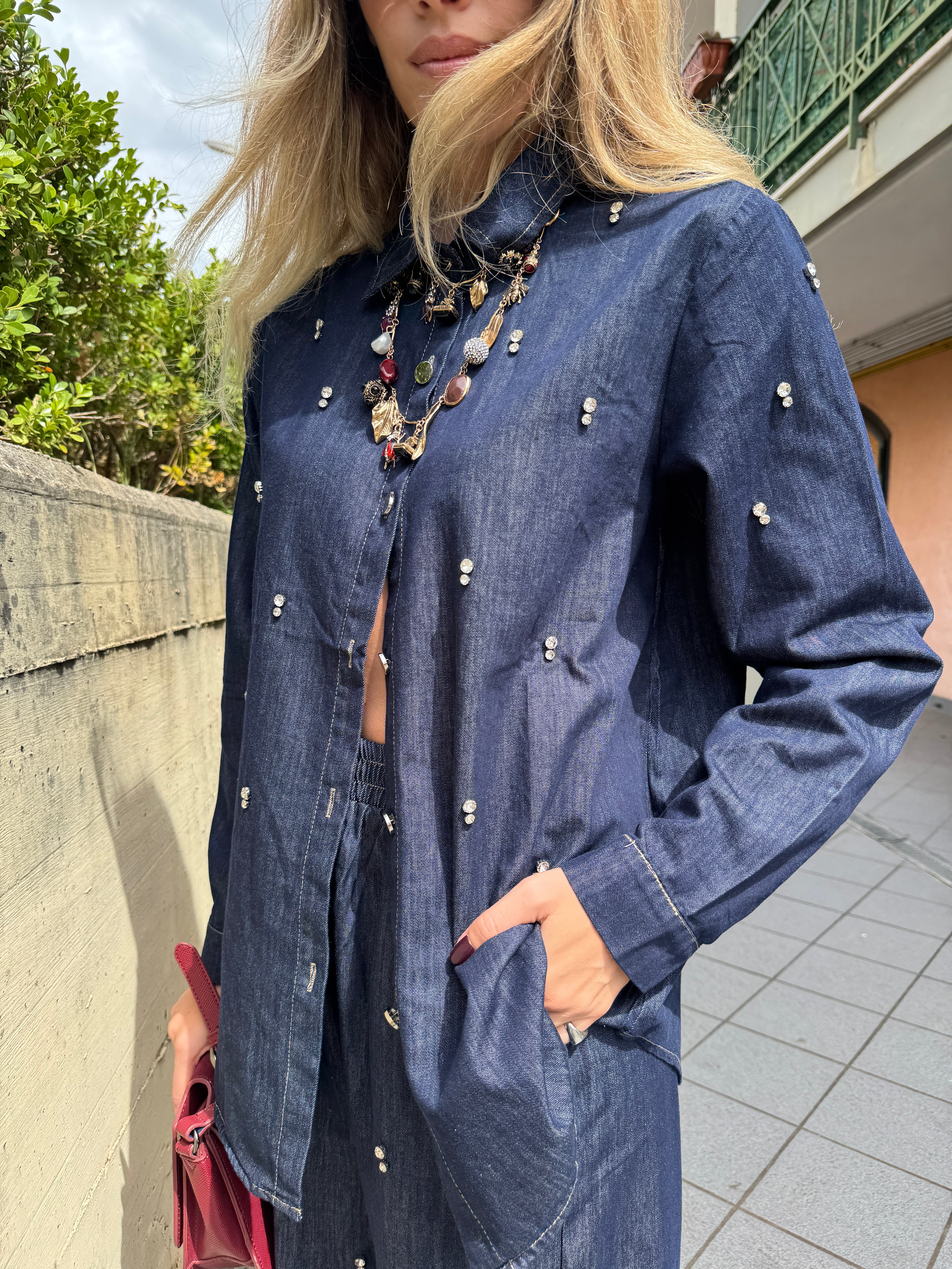 Coordinato Denim dark shine
