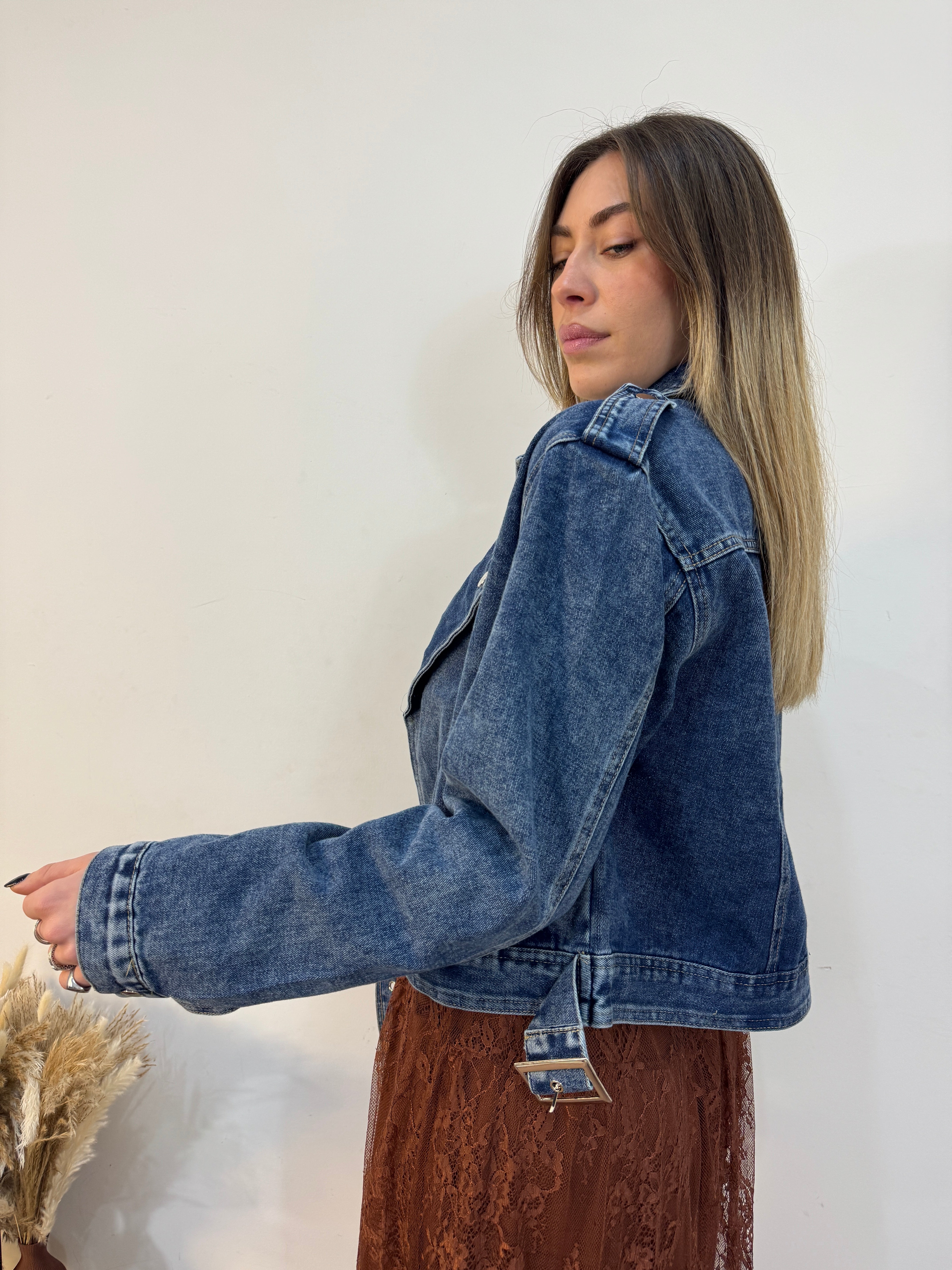Chiodo denim