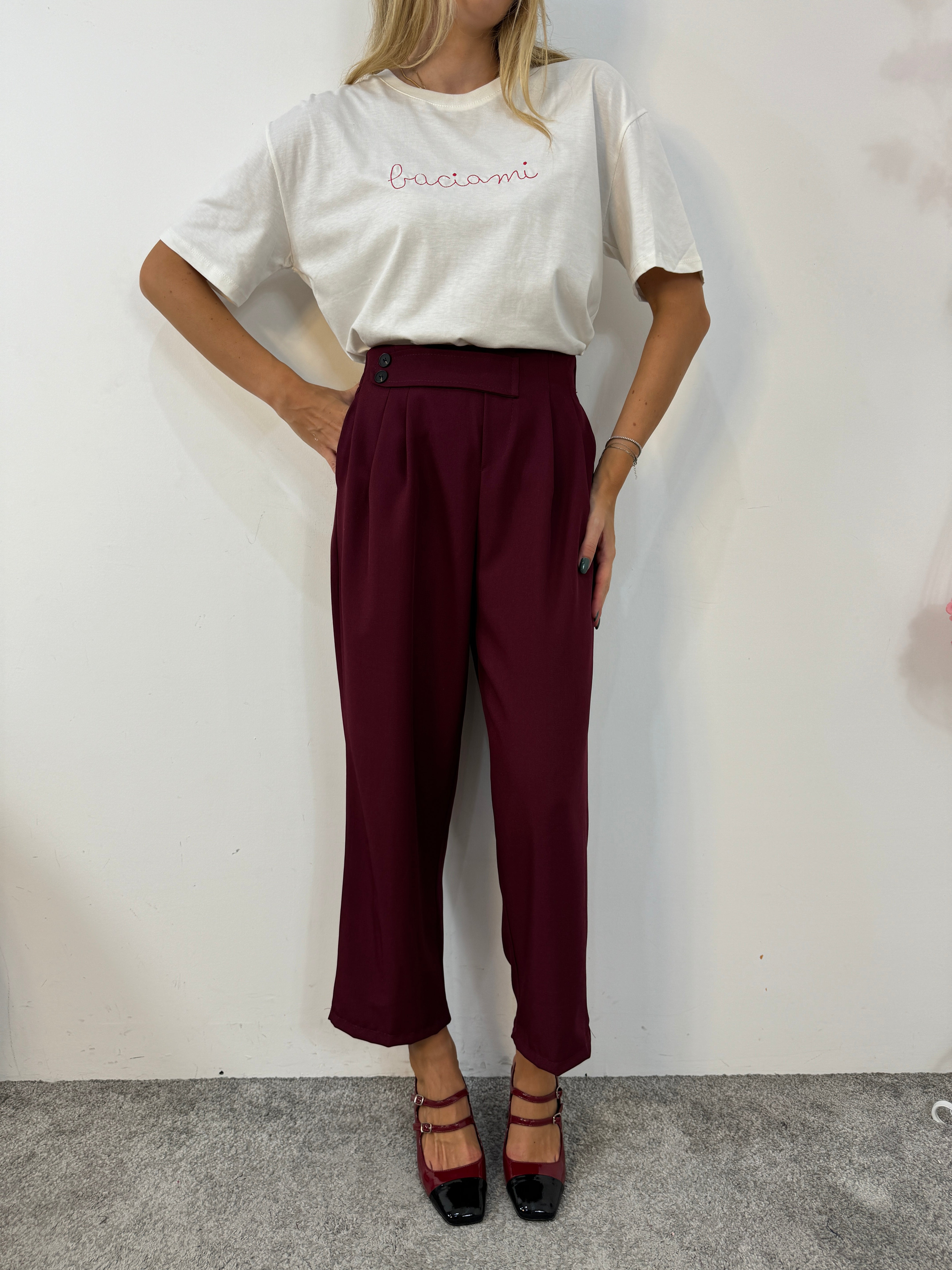 Pantalone slouchy