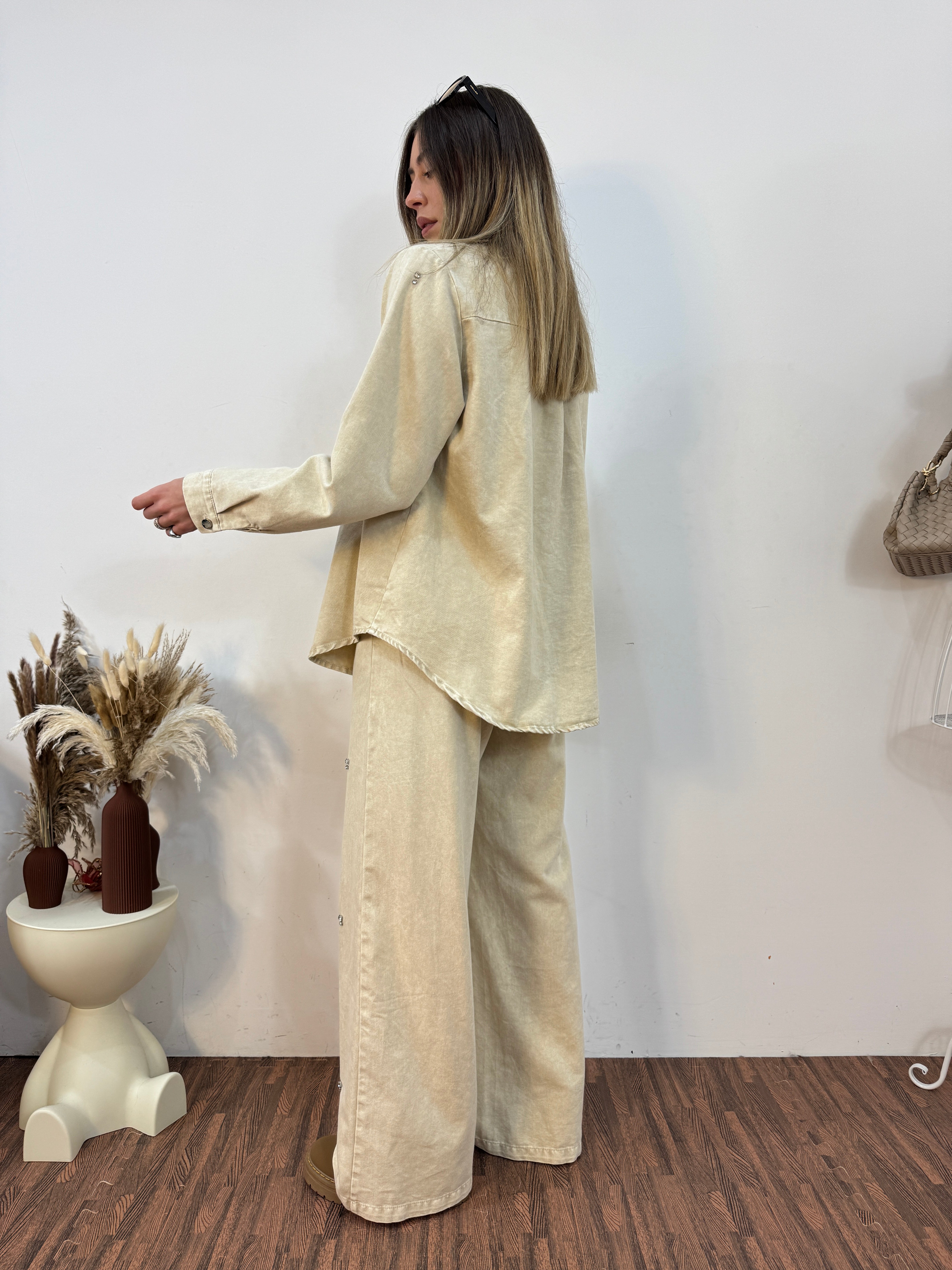 Coordinato Denim shine