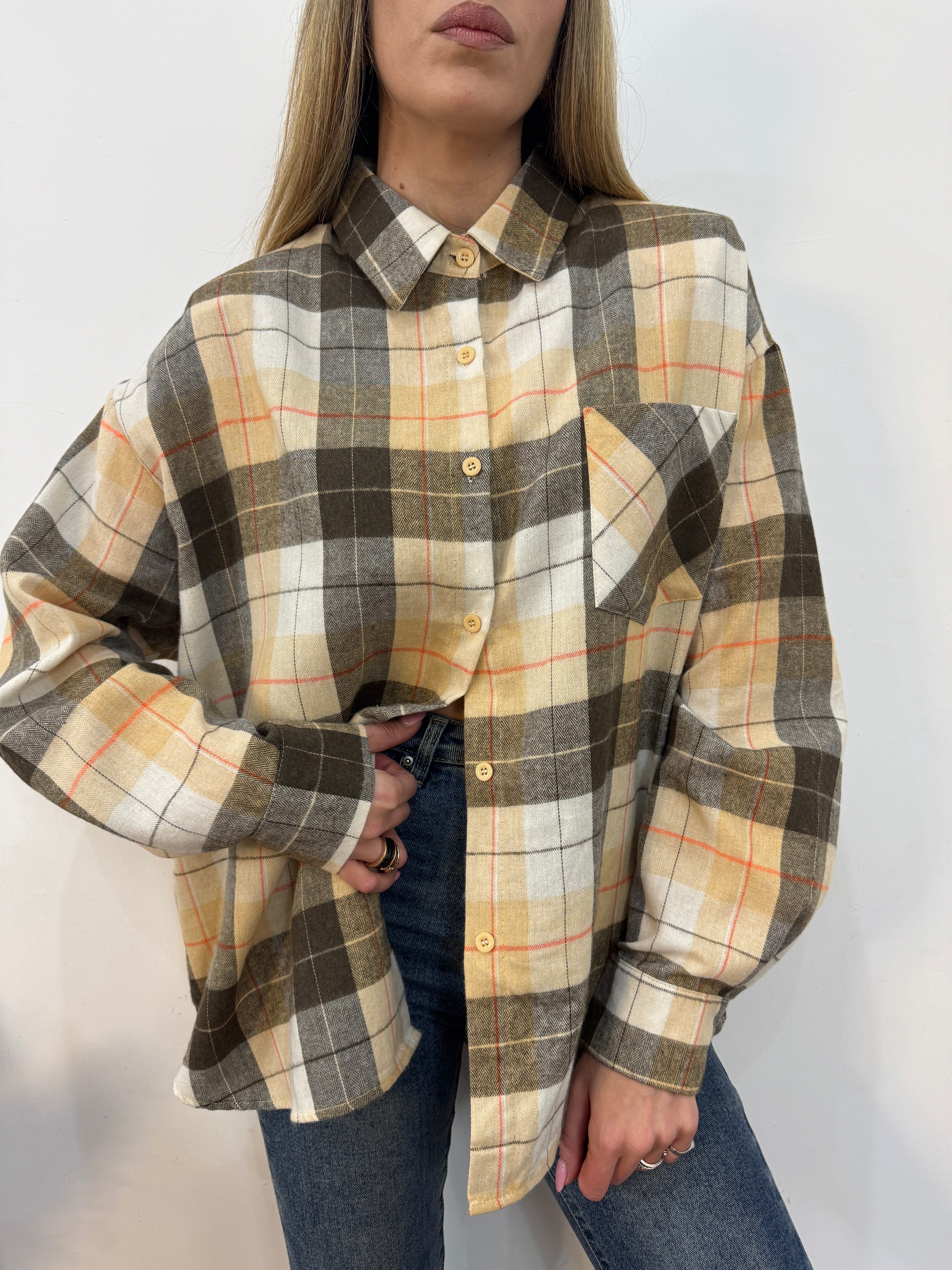 Camicia mountain yellow