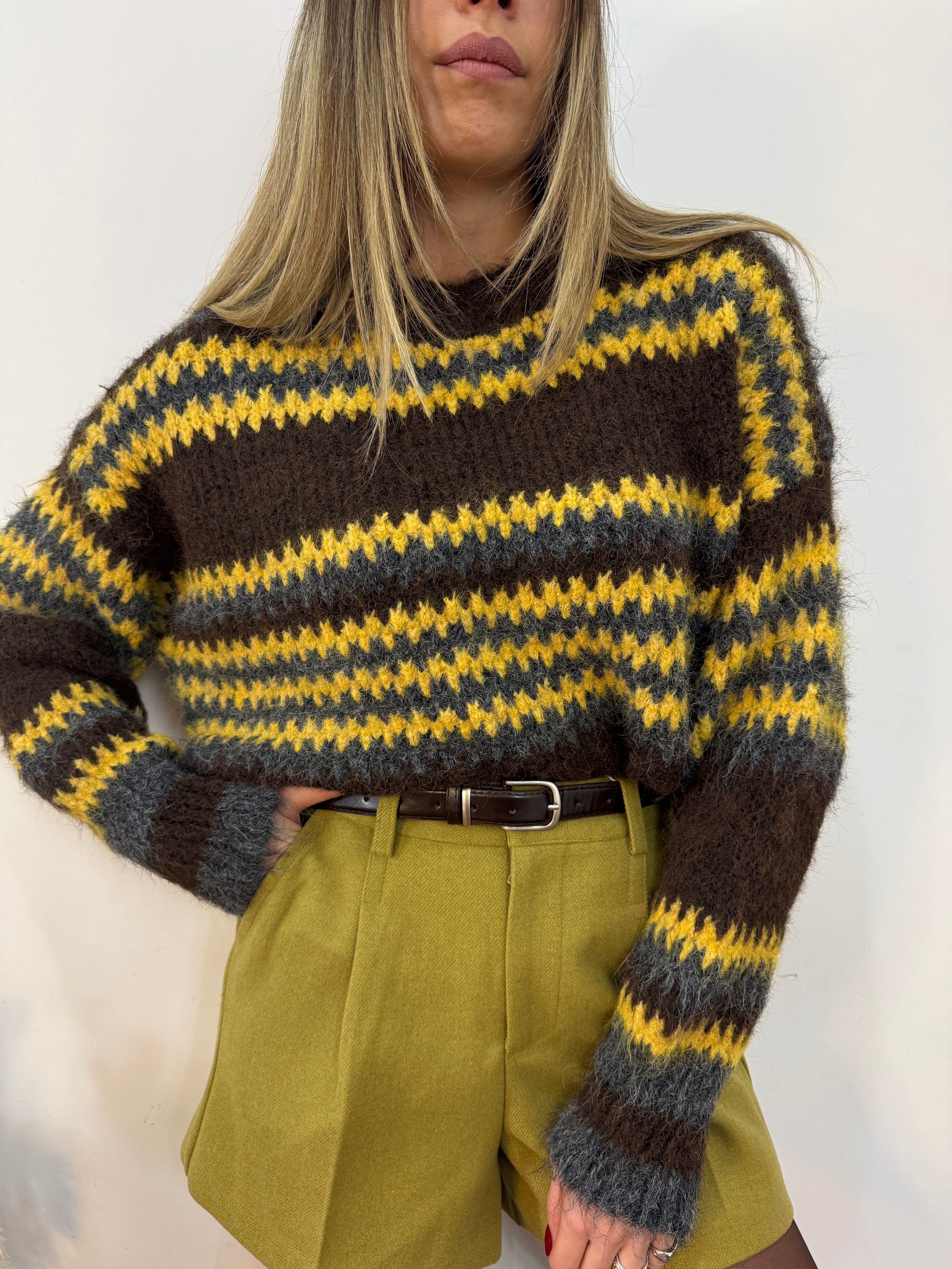 Maxipull cortina giallo