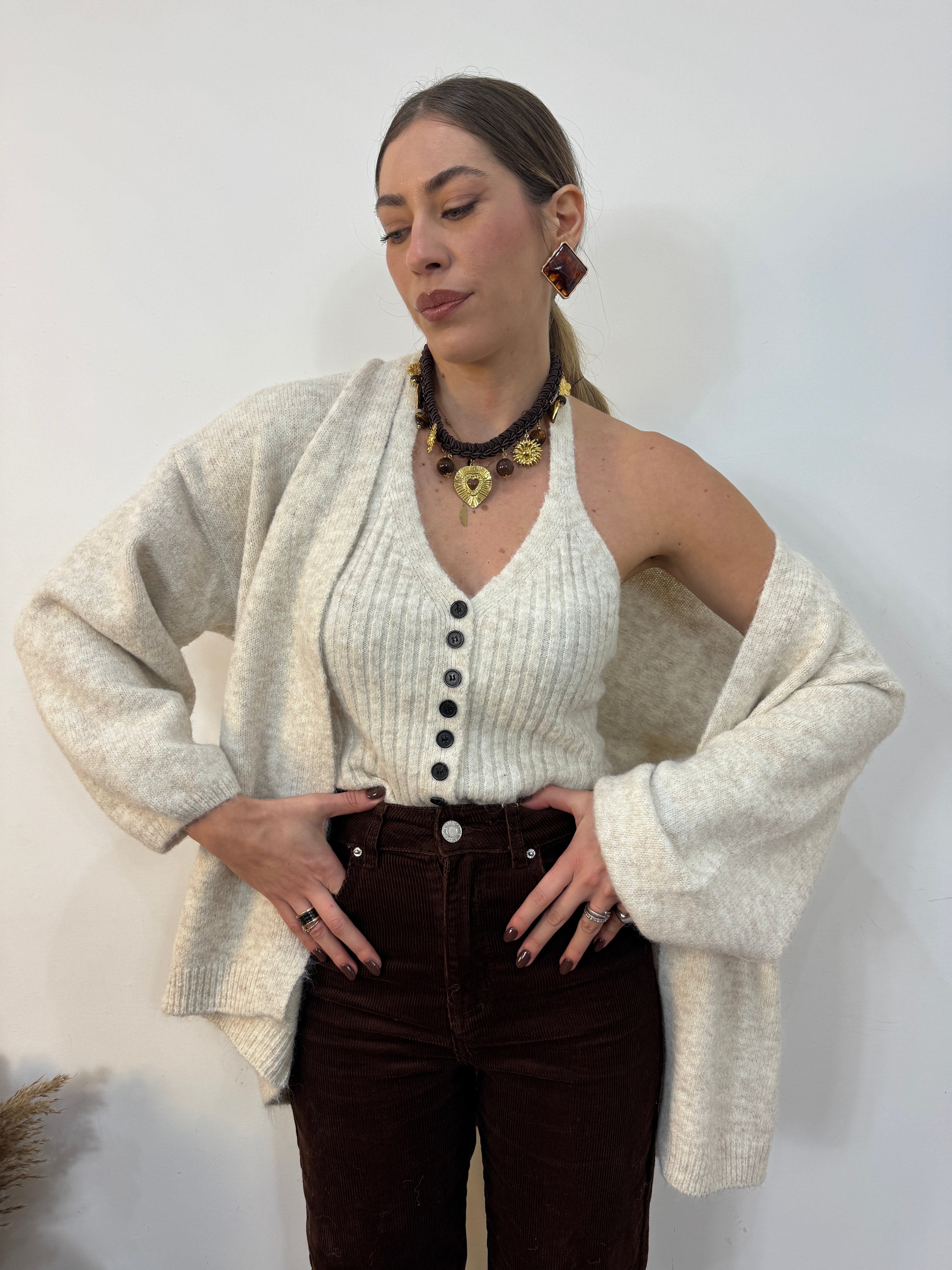 Set top&cardigan Seraphine