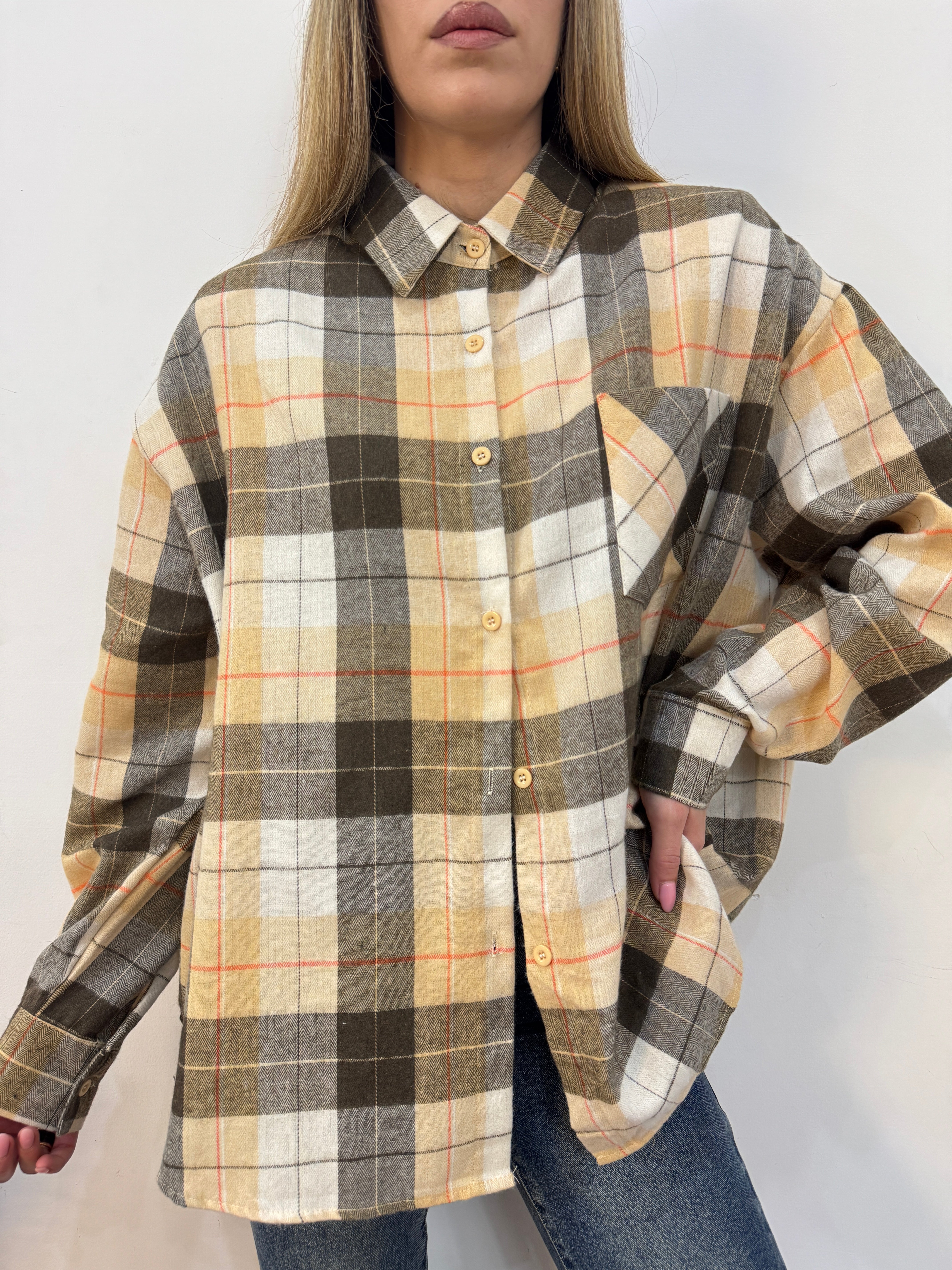 Camicia mountain yellow
