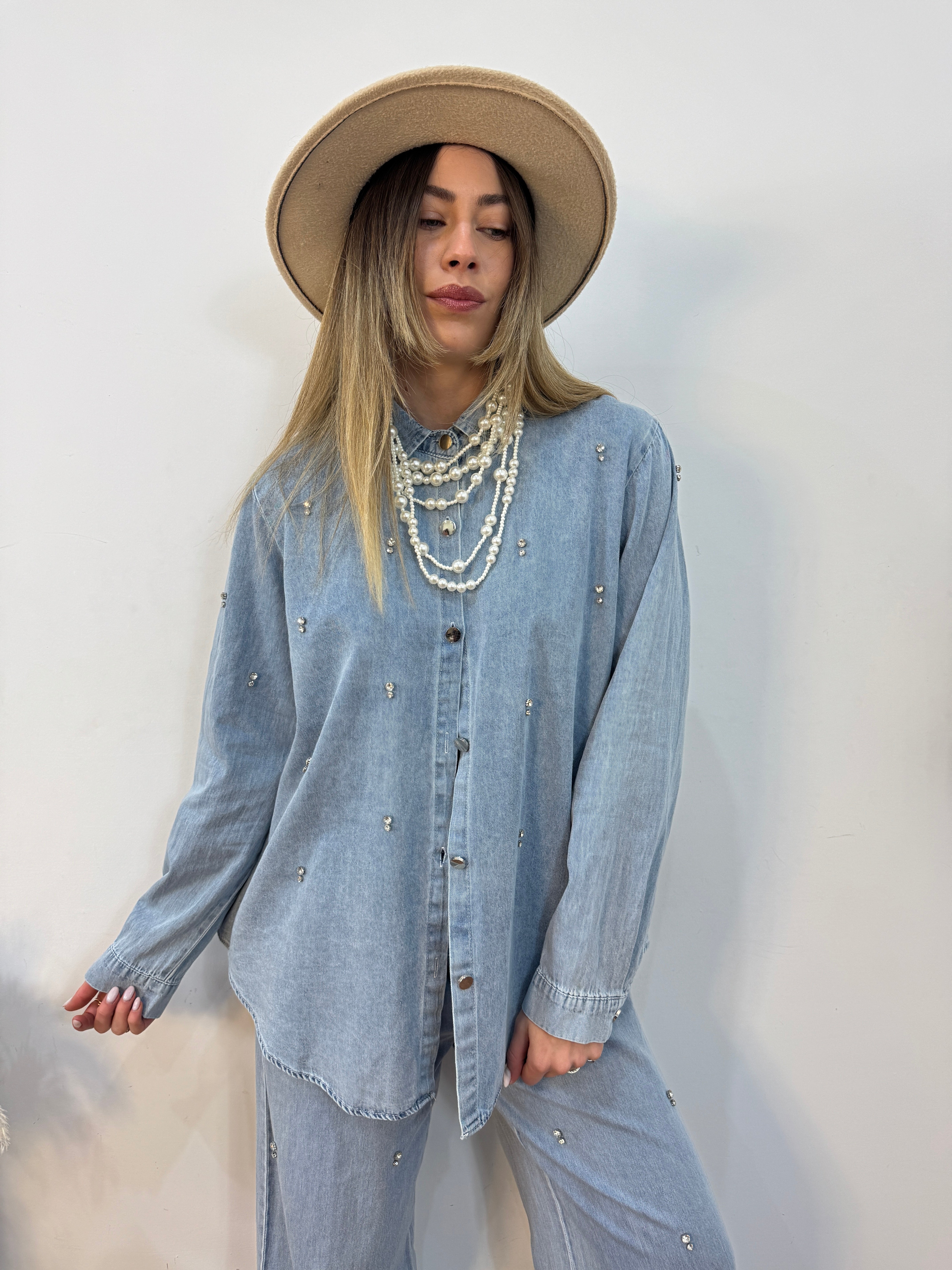 Coordinato Denim shine