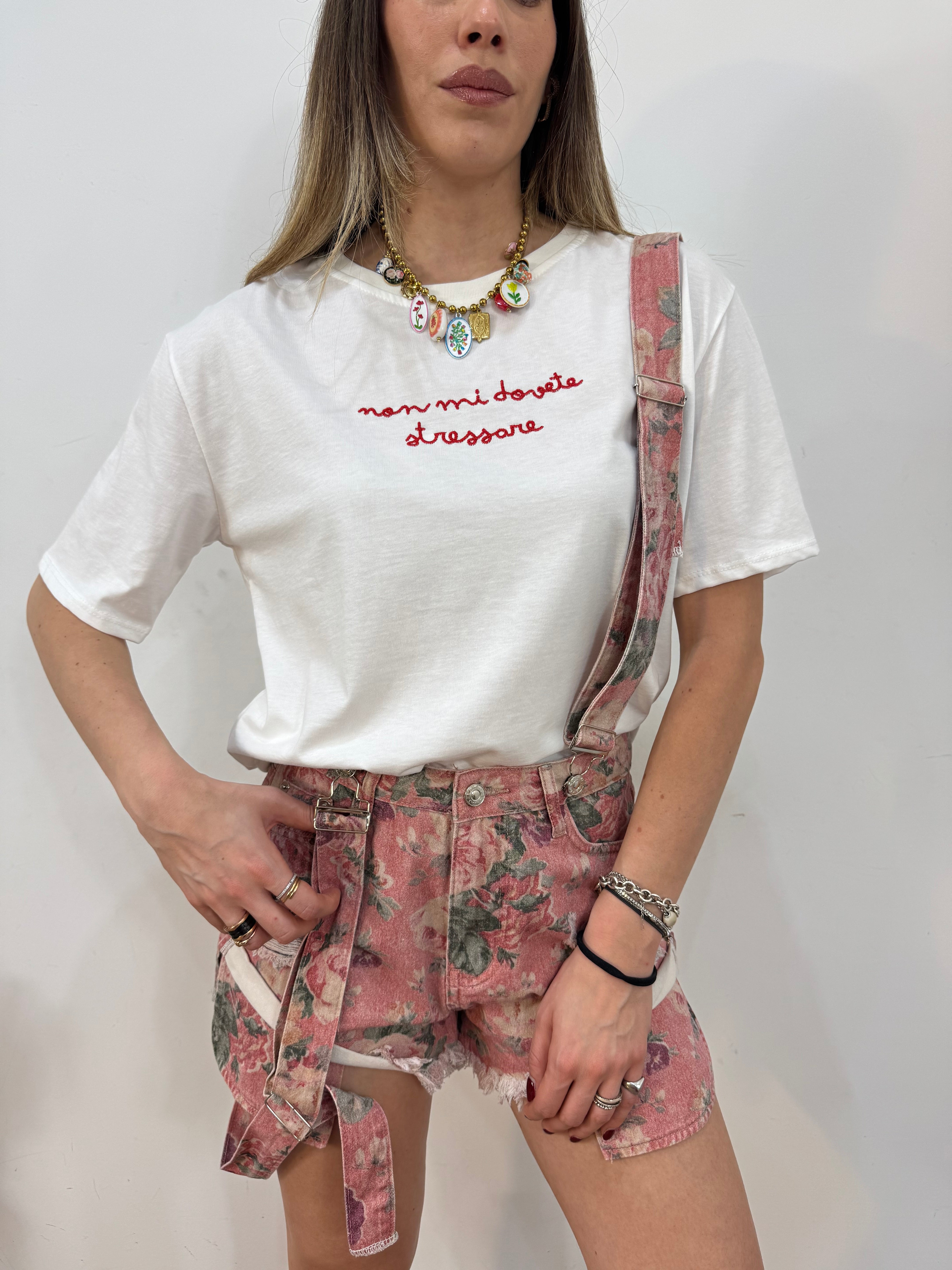 T shirt “Non mi stressate”
