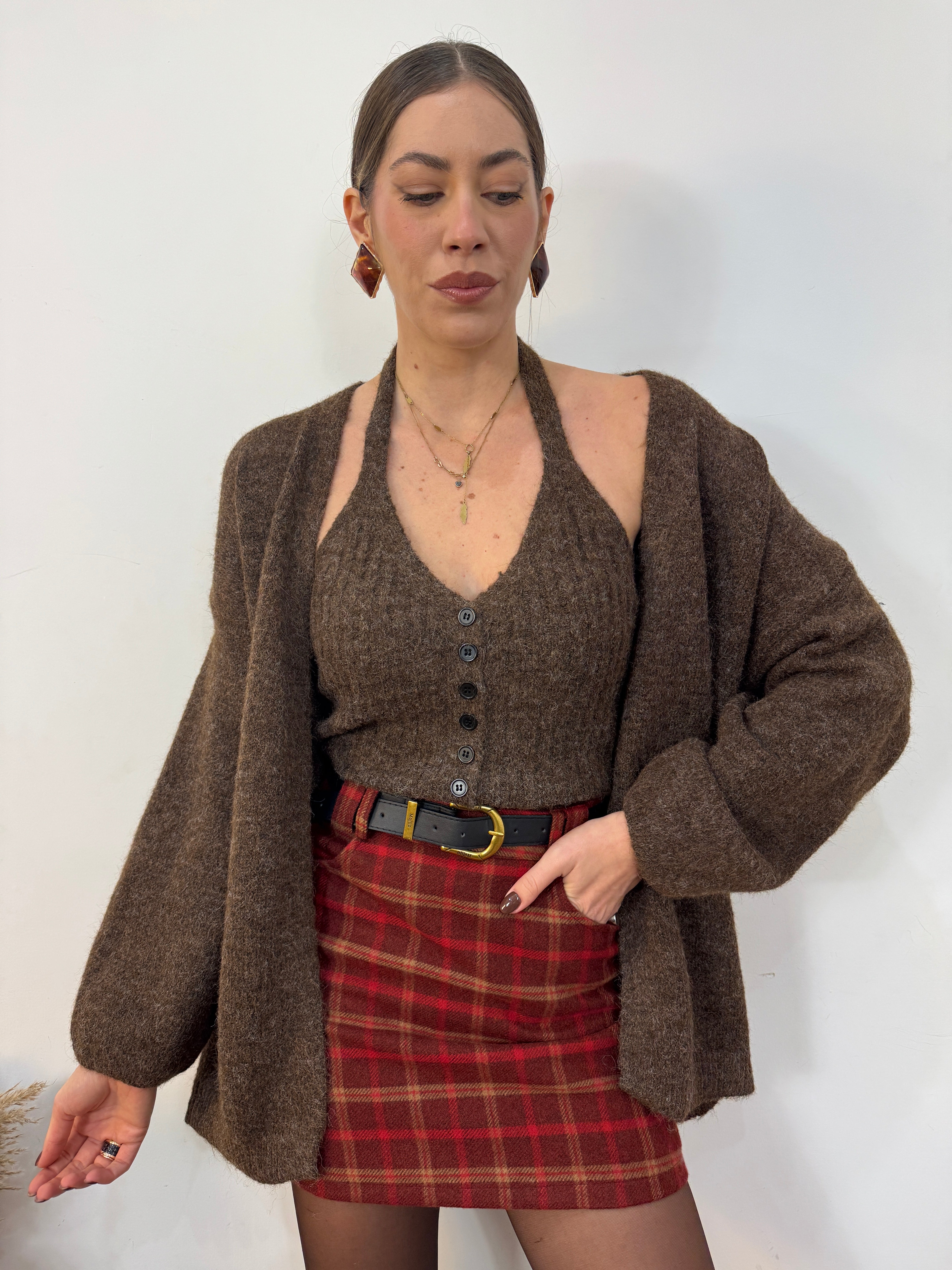 Minigonna scacchiera