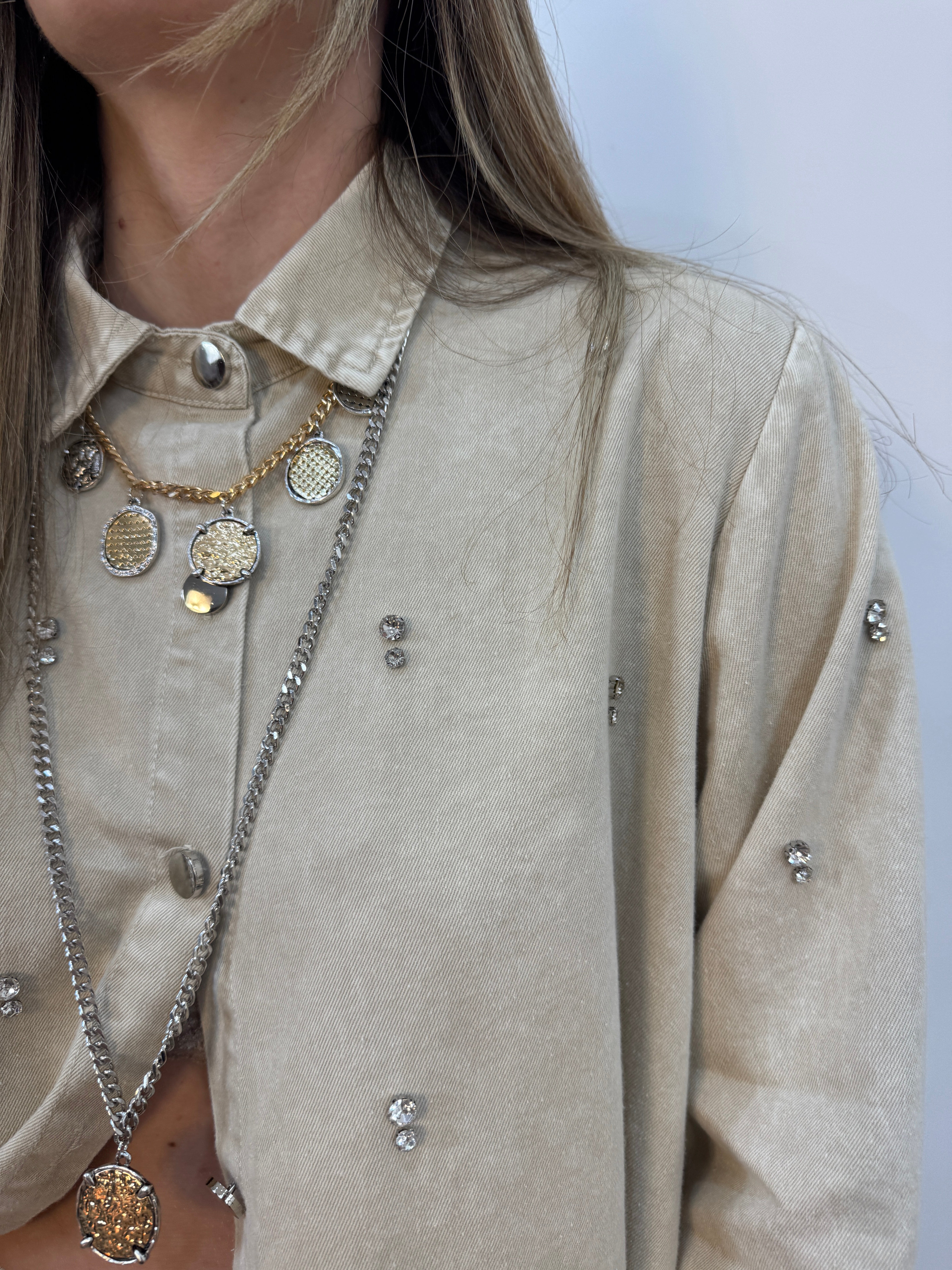 Coordinato Denim shine