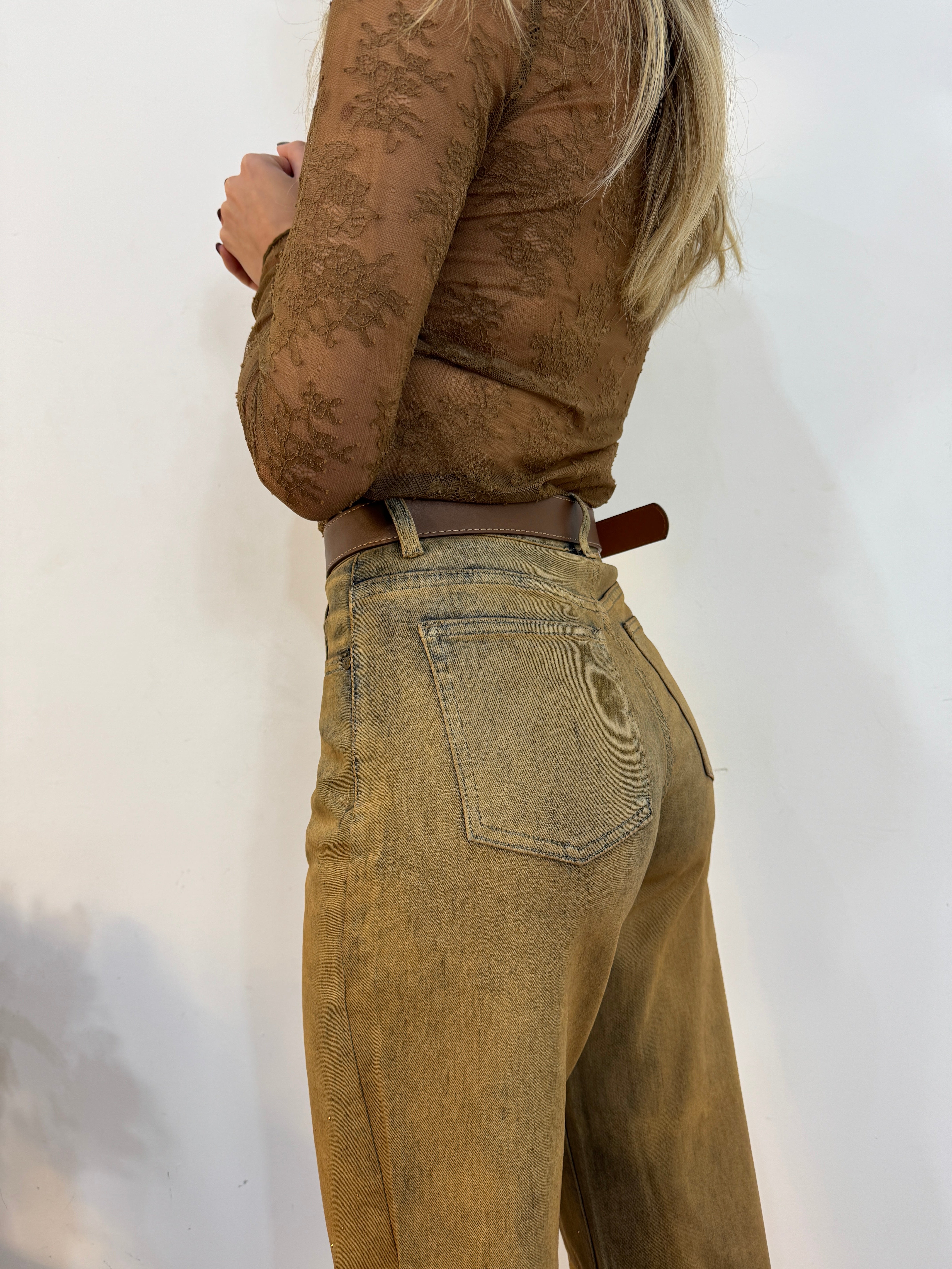 Jeans Caramello