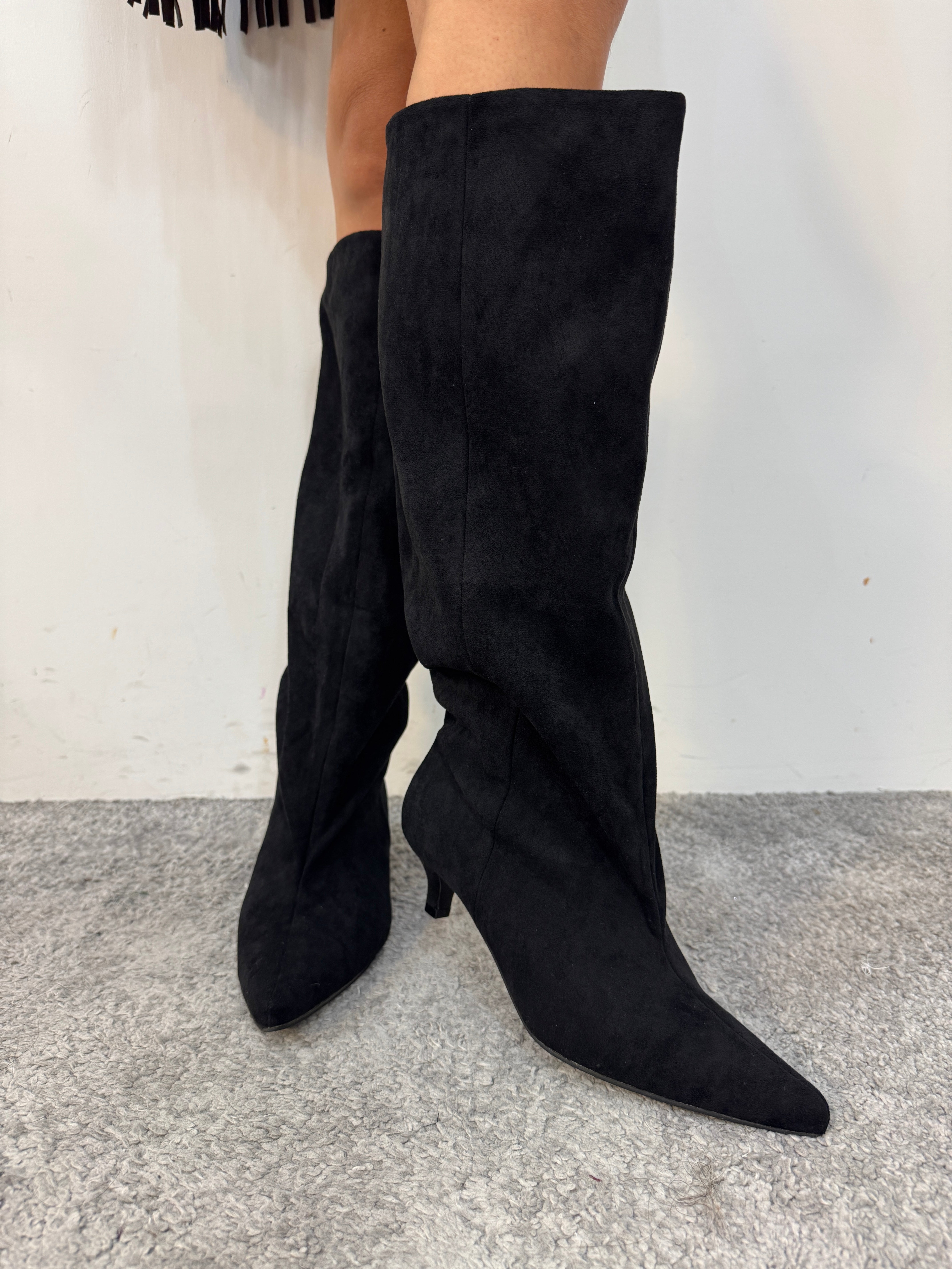 Stivale Fluffy black